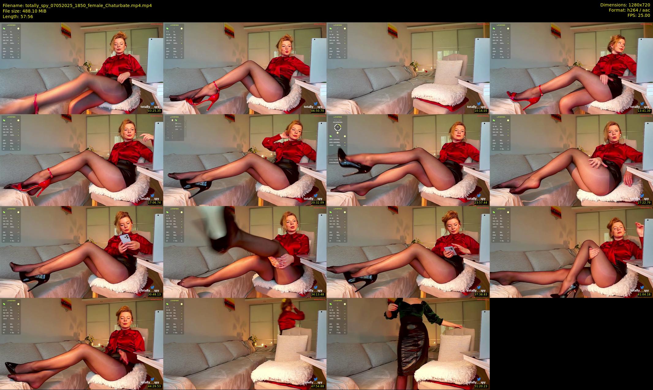 totally_spy — 58 minute Chaturbate female cam show recording, 720p, May 7, 2025