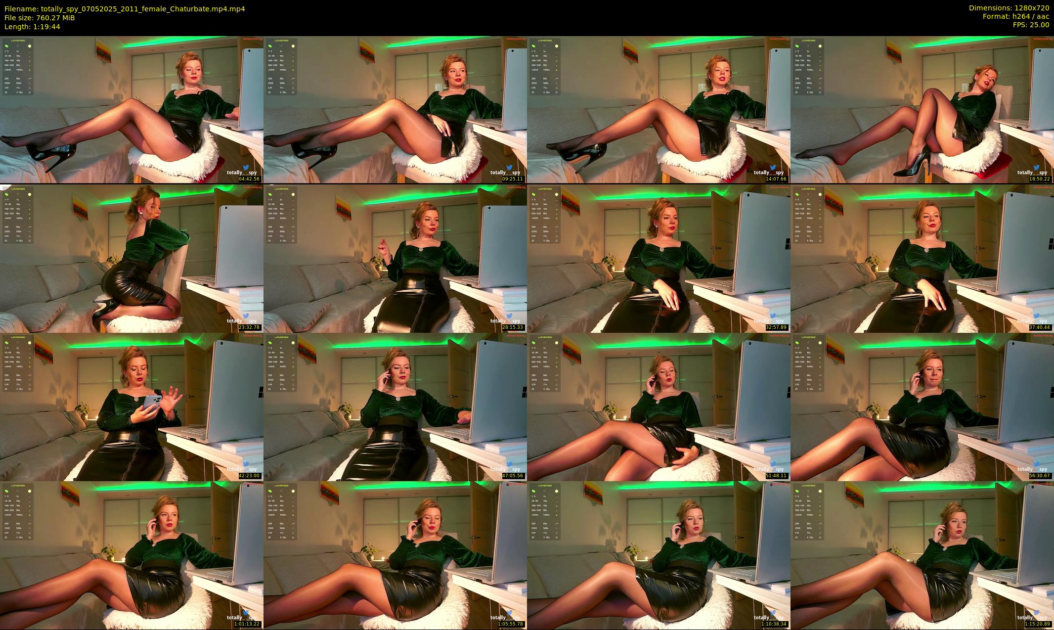 totally_spy — 80 minute Chaturbate female cam show recording, 720p, May 7, 2025