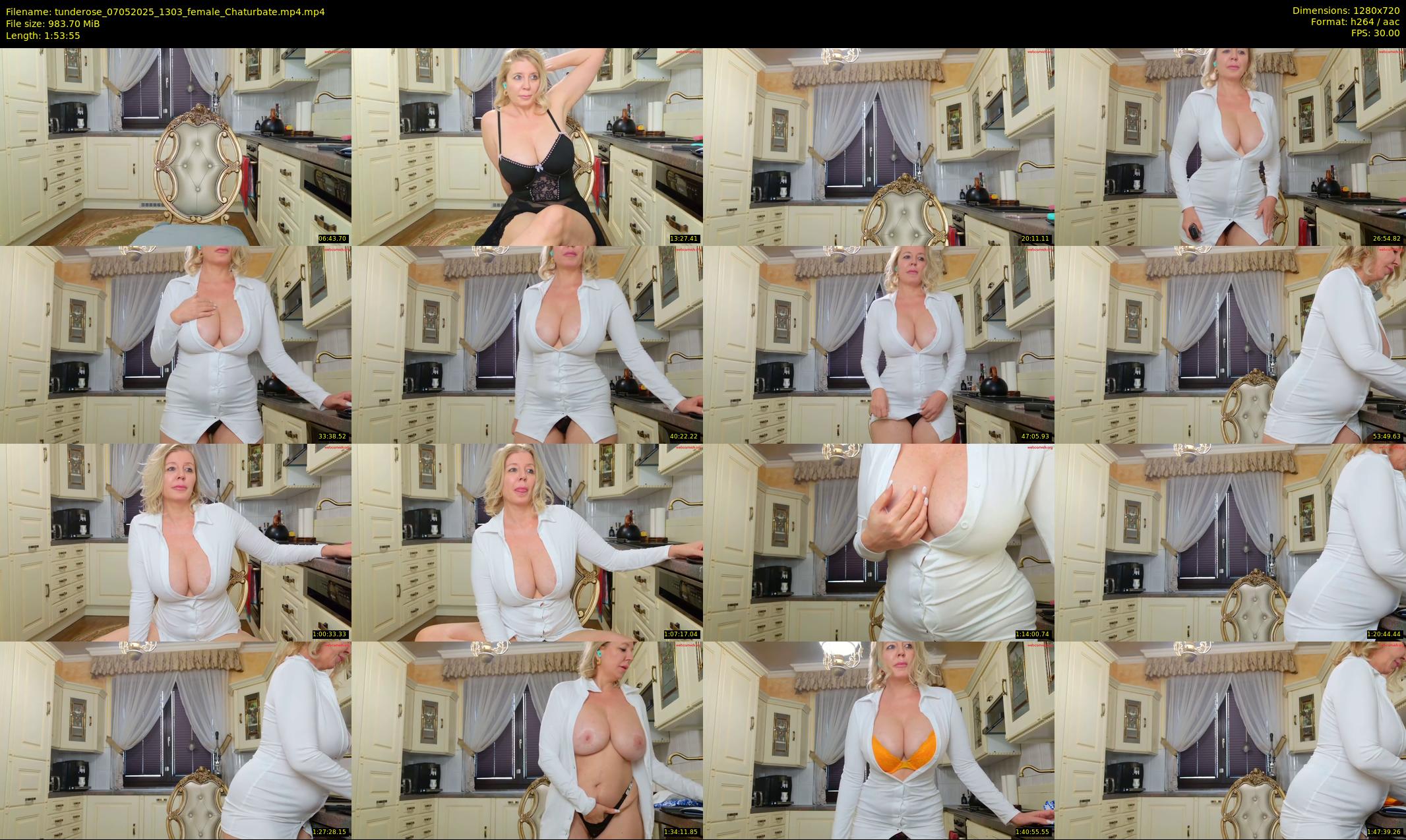 tunderose — 114 minute Chaturbate female cam show recording, 720p, May 7, 2025