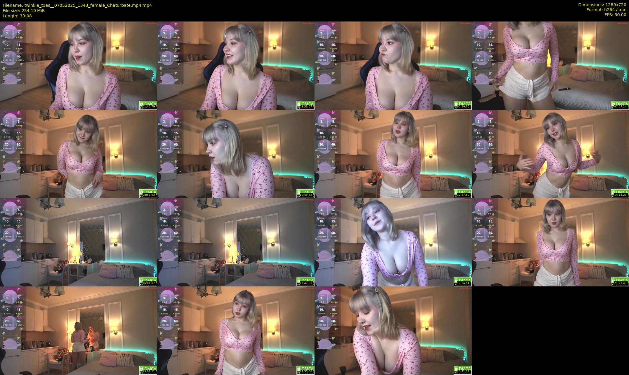 twinkle_toes_ — 31 minute Chaturbate female cam show recording, 720p, May 7, 2025