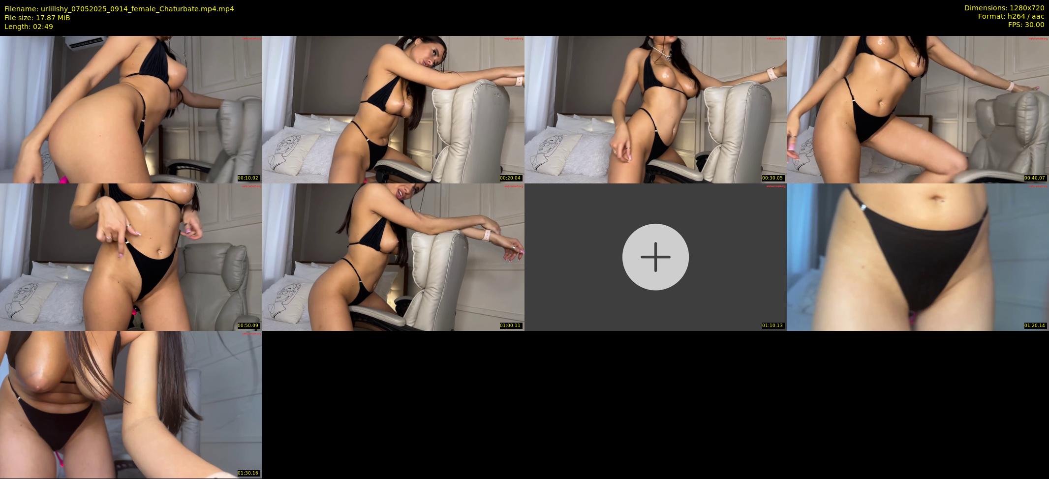 urlillshy — 3 minute Chaturbate female cam show recording, 720p, May 7, 2025