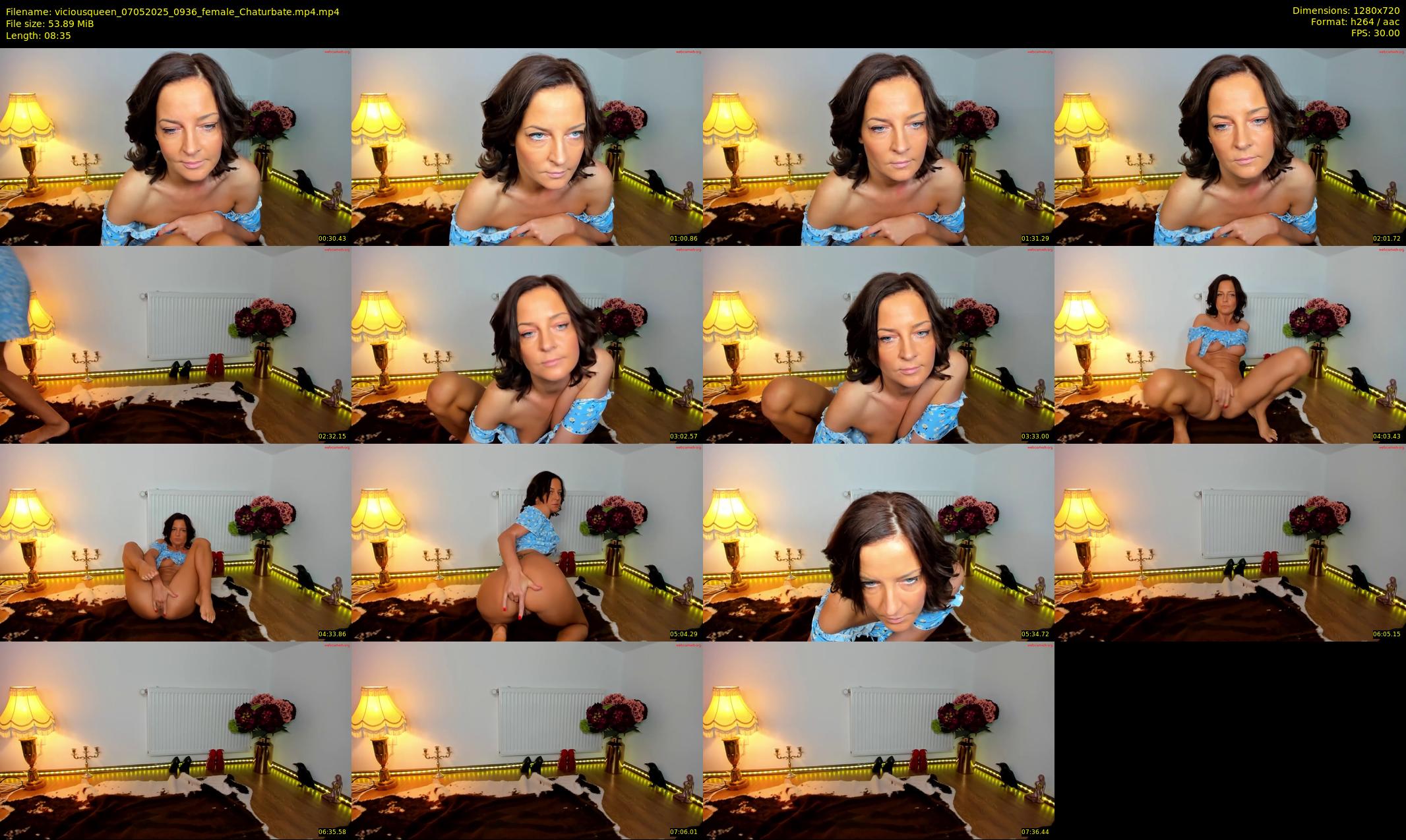 viciousqueen — 9 minute Chaturbate female cam show recording, 720p, May 7, 2025