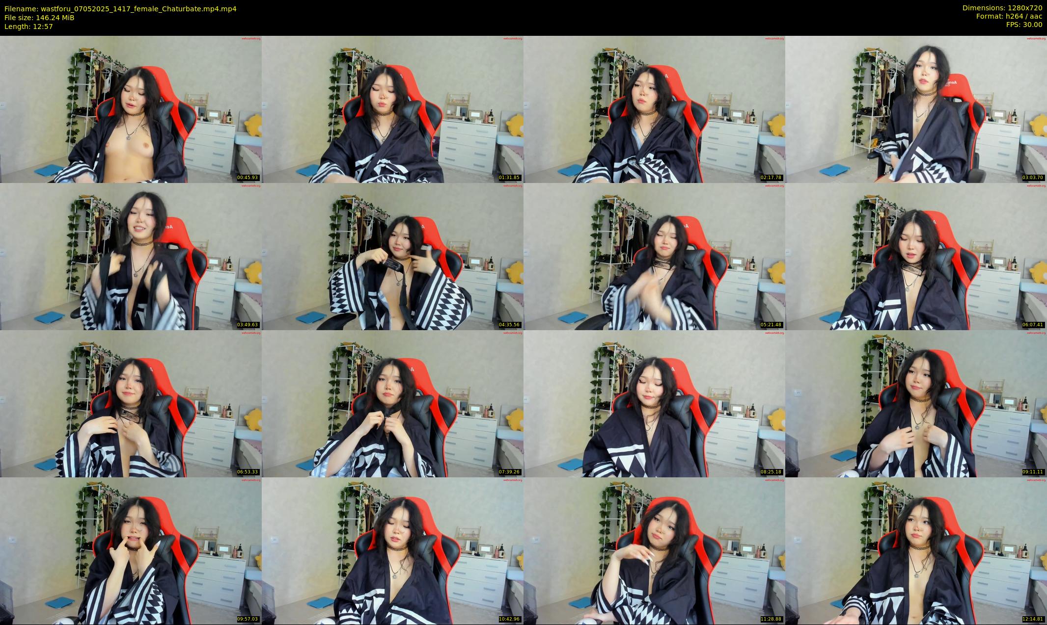 wastforu — 13 minute Chaturbate female cam show recording, 720p, May 7, 2025