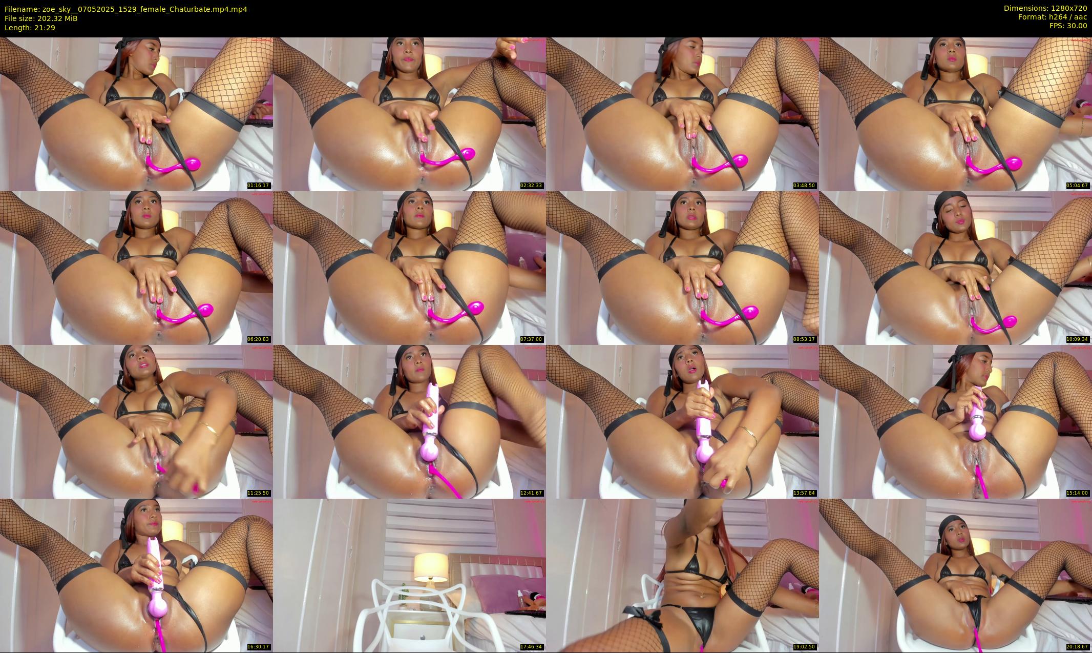 zoe_sky_ — 22 minute Chaturbate female cam show recording, 720p, May 7, 2025
