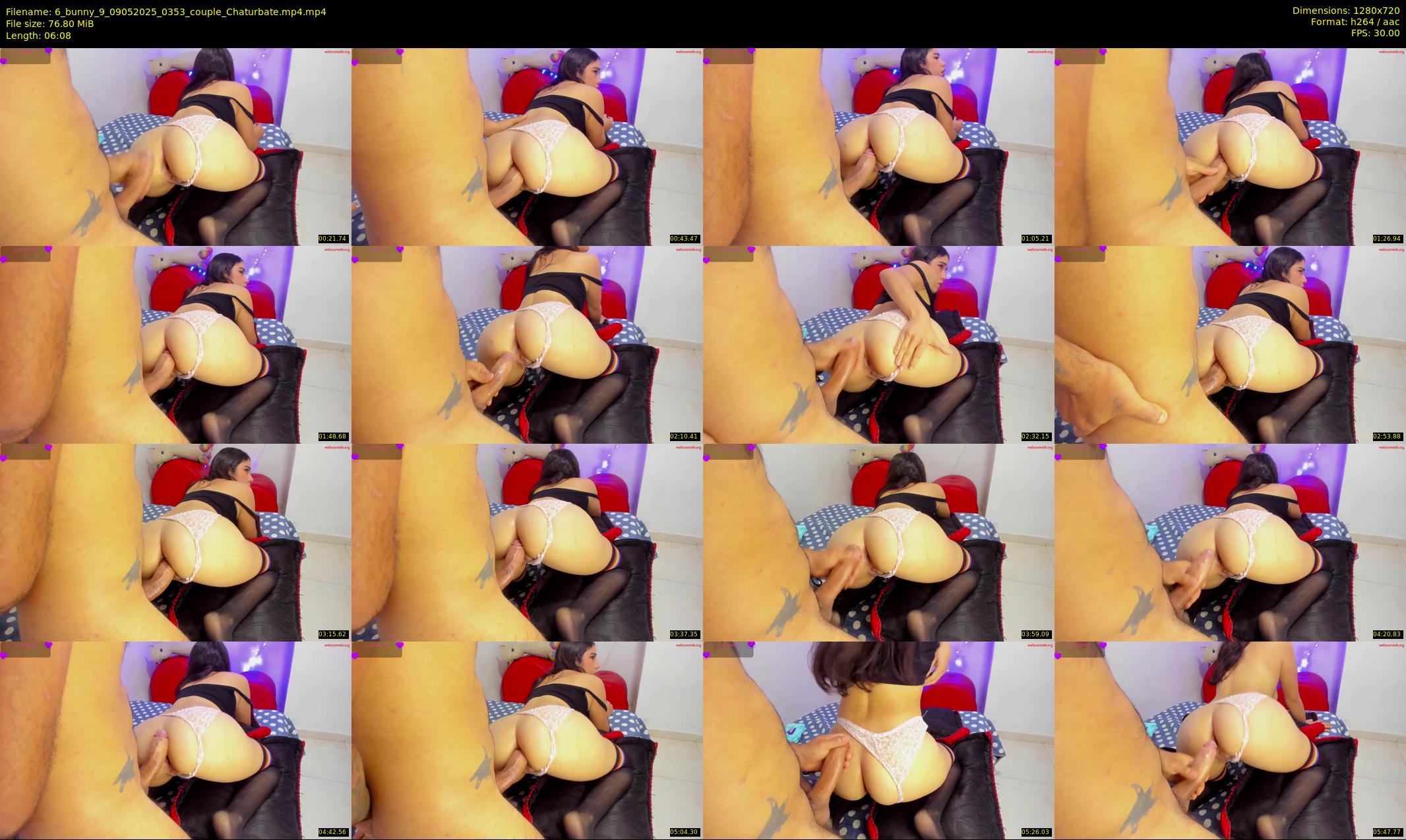 6_bunny_9 — 7 minute Chaturbate couple cam show recording, 720p, May 9, 2025