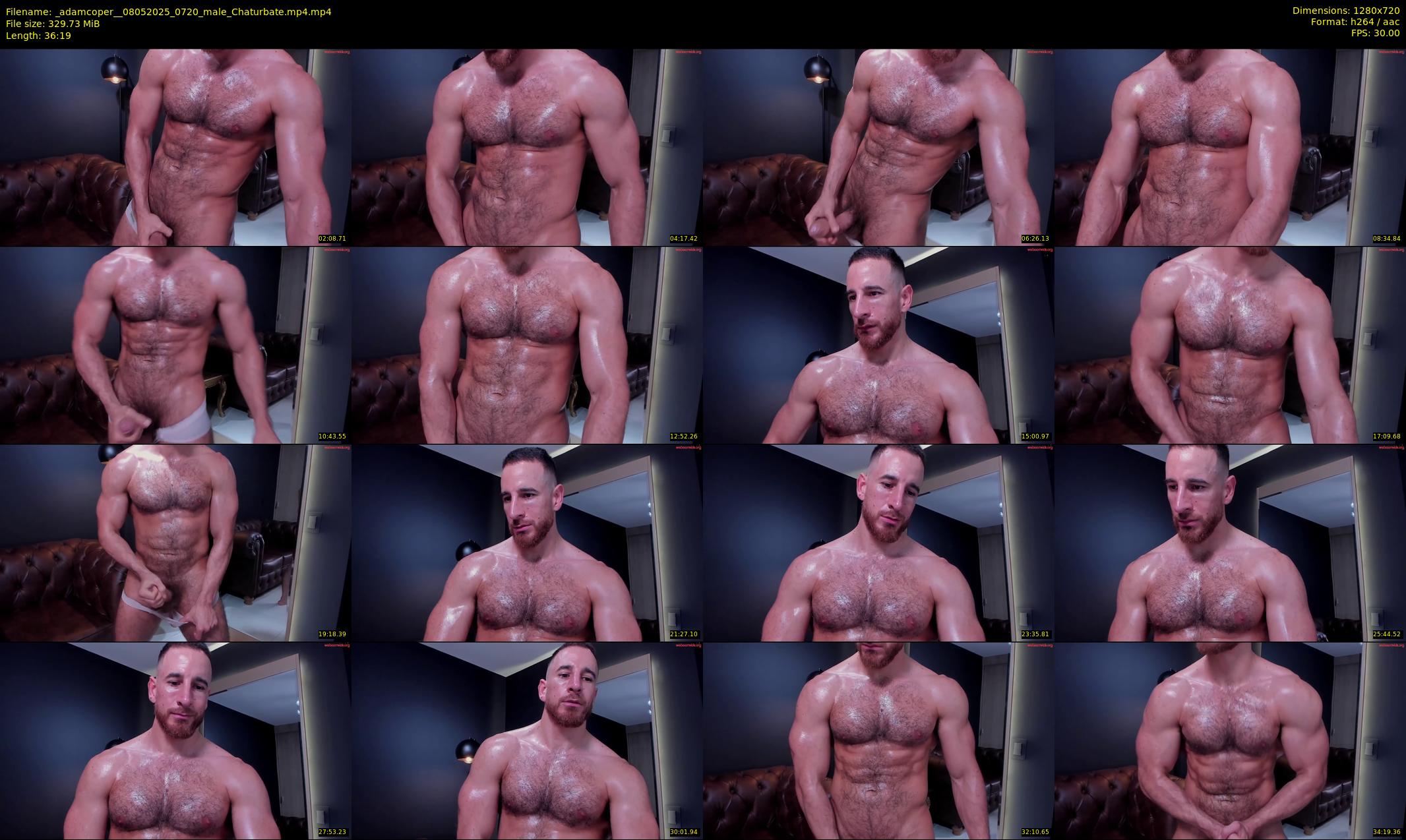 _adamcoper_ — 37 minute Chaturbate male cam show recording, 720p, May 8, 2025