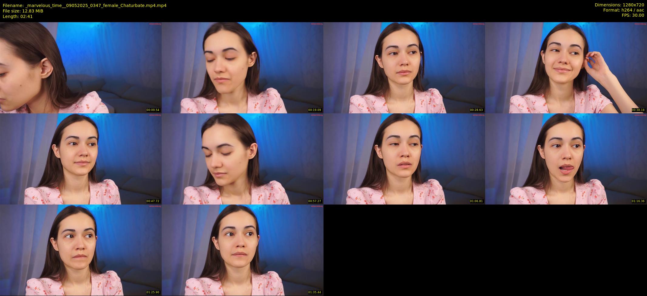 _marvelous_time_ — 3 minute Chaturbate female cam show recording, 720p, May 9, 2025