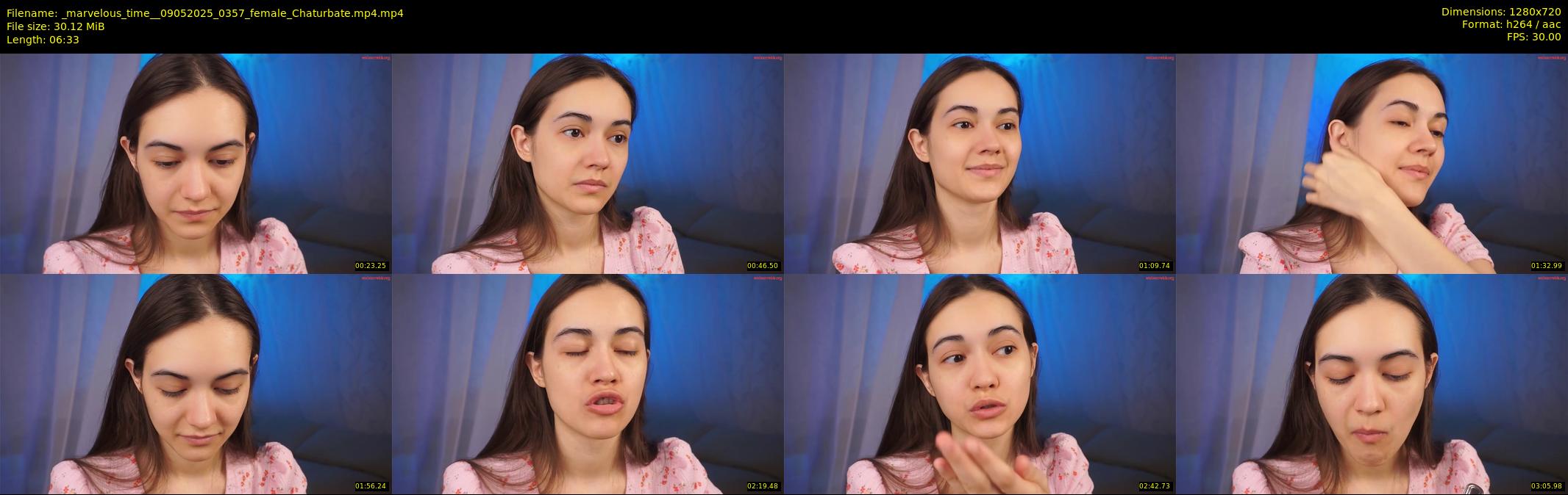 _marvelous_time_ — 7 minute Chaturbate female cam show recording, 720p, May 9, 2025
