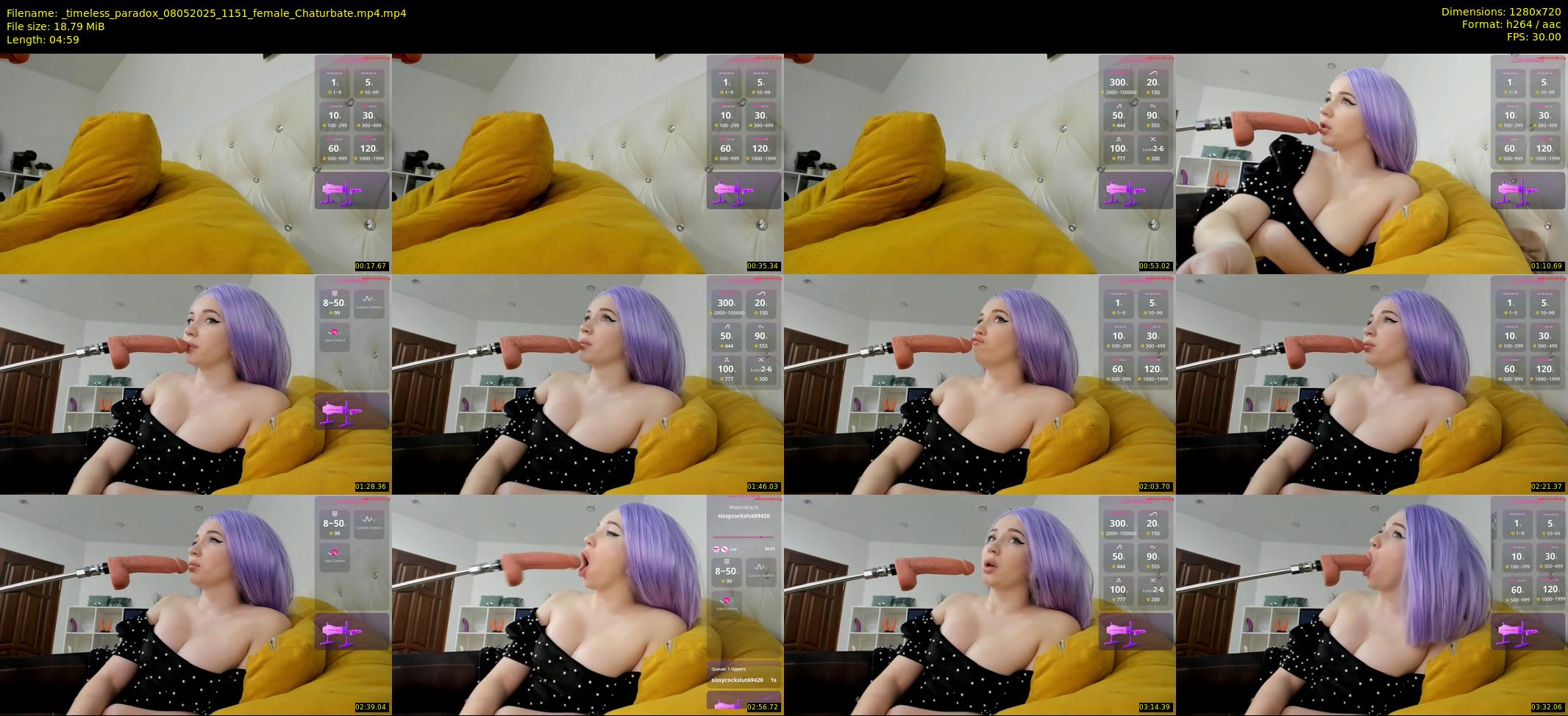 _timeless_paradox — 5 minute Chaturbate female cam show recording, 720p, May 8, 2025