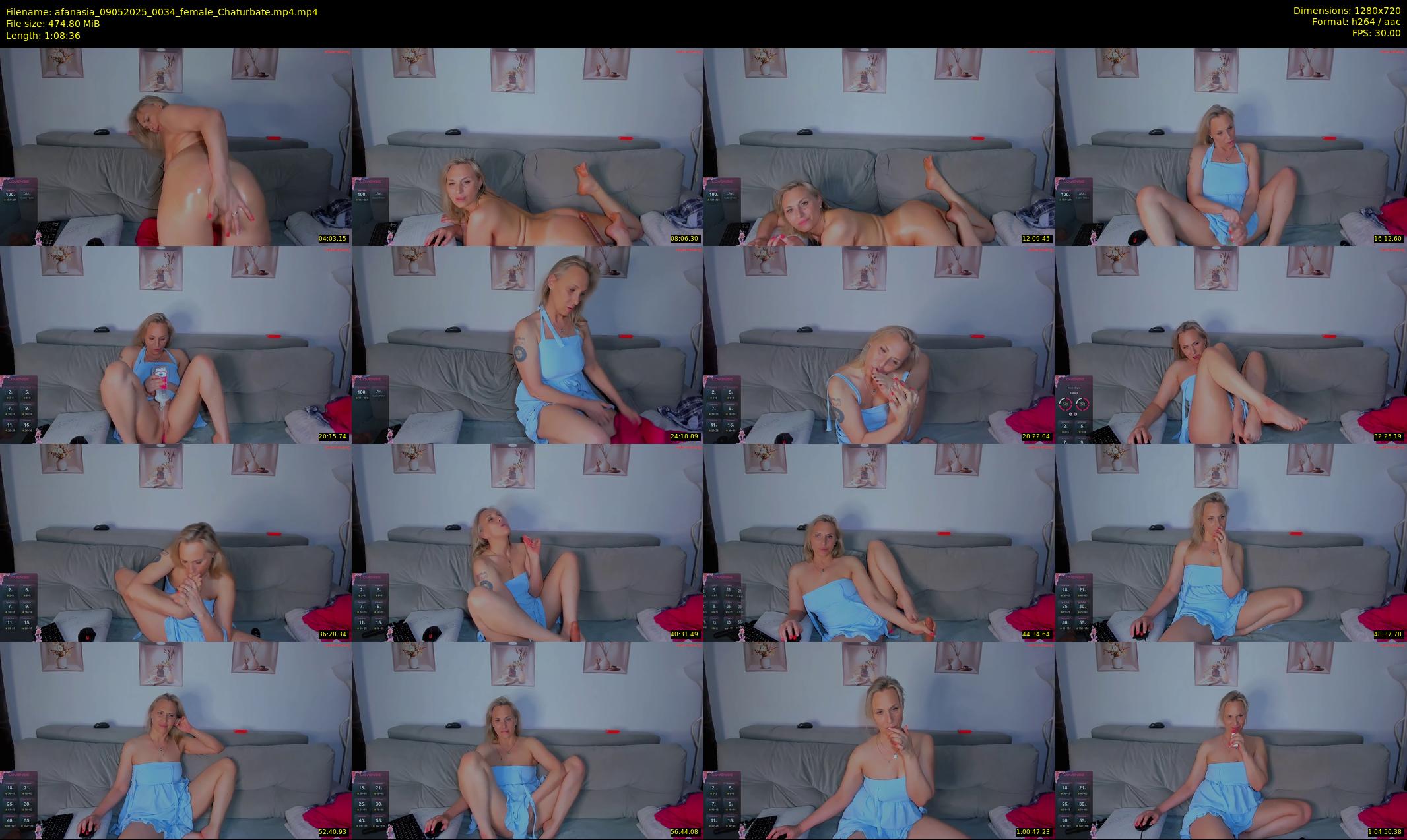 afanasia — 69 minute Chaturbate female cam show recording, 720p, May 9, 2025