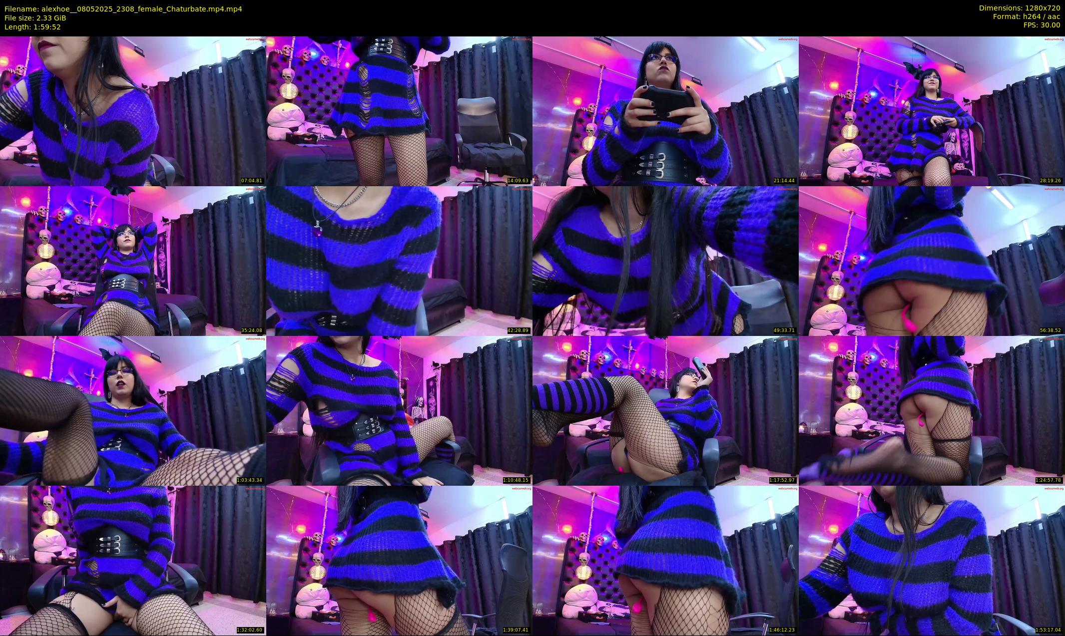 alexhoe_ — 120 minute Chaturbate female cam show recording, 720p, May 8, 2025
