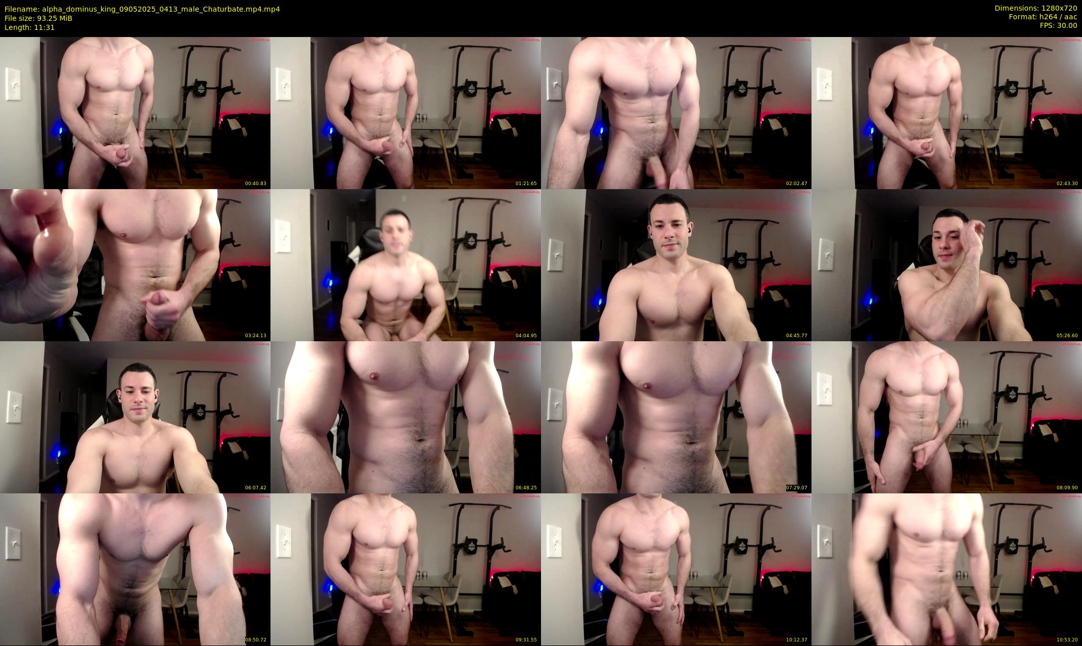 alpha_dominus_king — 12 minute Chaturbate male cam show recording, 720p, May 9, 2025