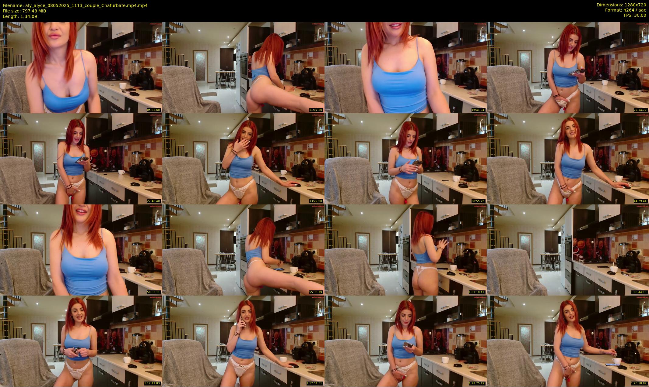aly_alyce — 95 minute Chaturbate female cam show recording, 720p, May 8, 2025