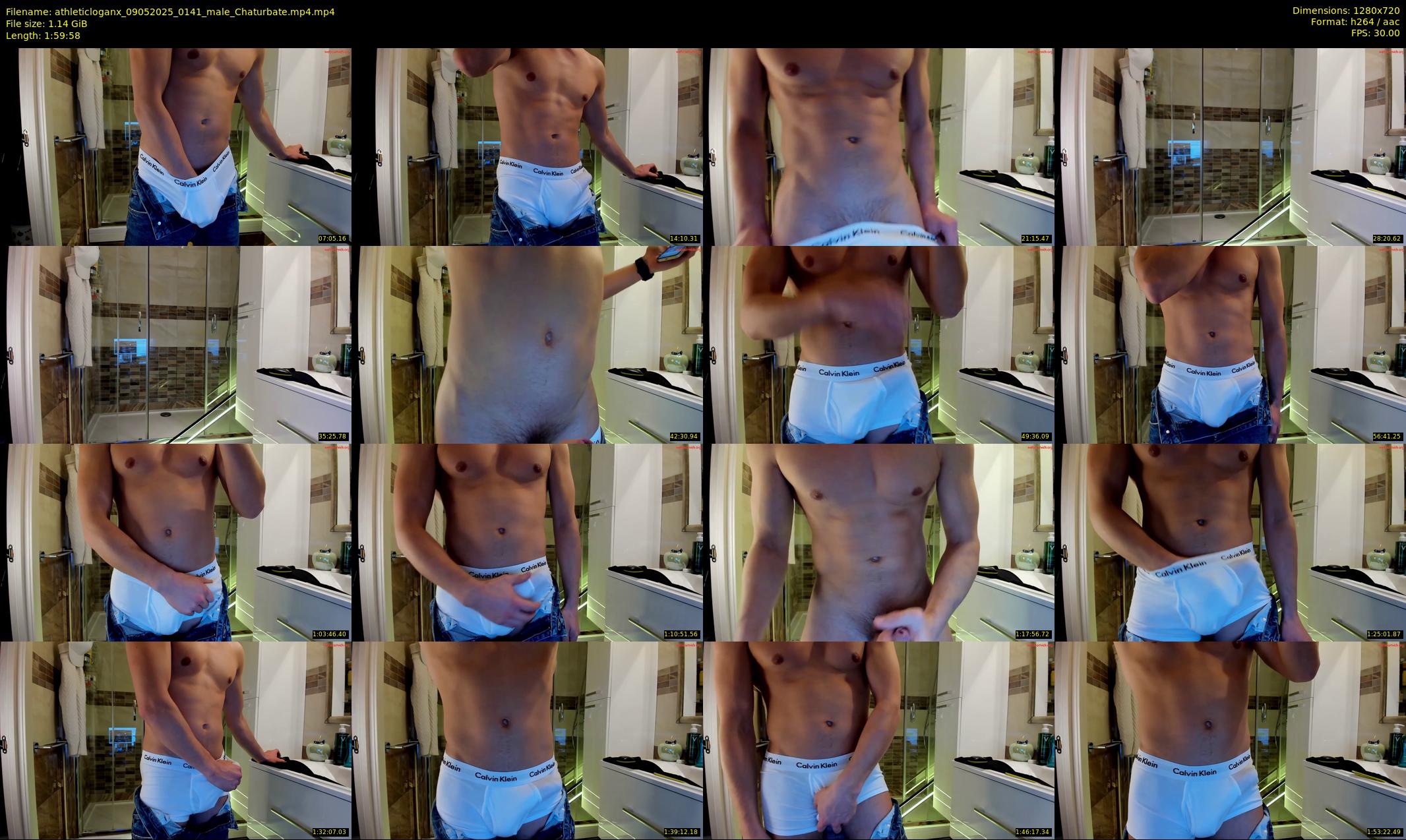 athleticloganx — 120 minute Chaturbate male cam show recording, 720p, May 9, 2025