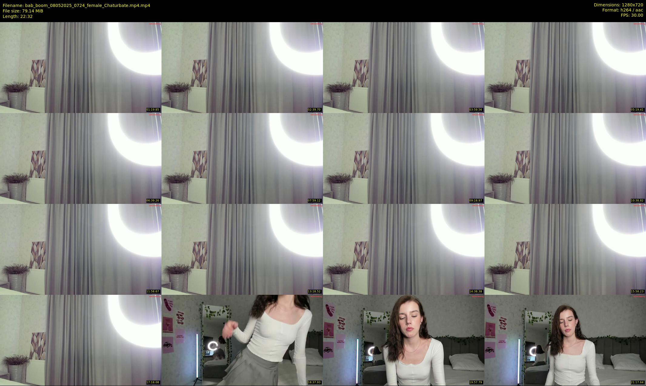bab_boom — 23 minute Chaturbate couple cam show recording, 720p, May 8, 2025