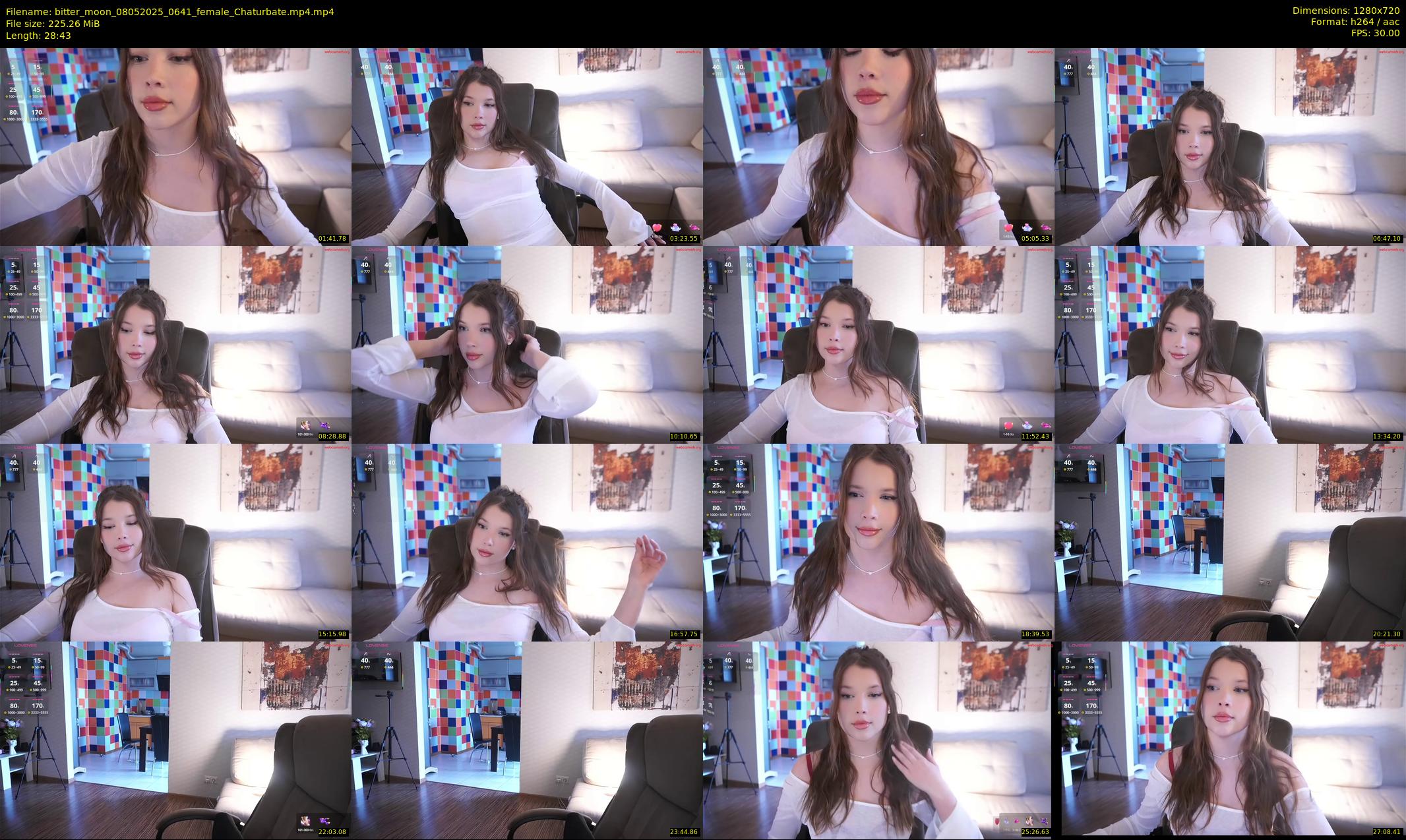 bitter_moon — 29 minute Chaturbate female cam show recording, 720p, May 8, 2025
