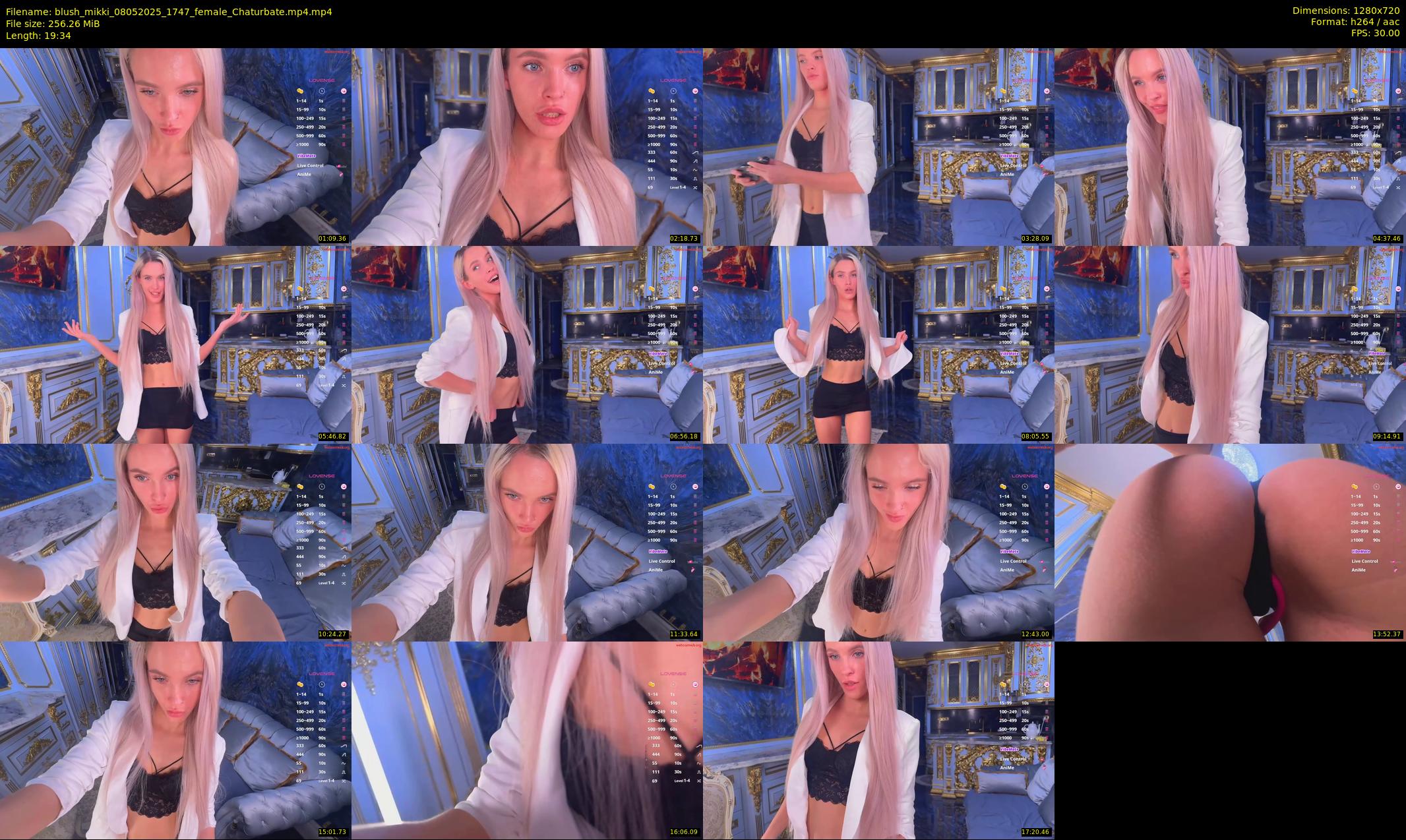 blush_mikki — 20 minute Chaturbate female cam show recording, 720p, May 8, 2025