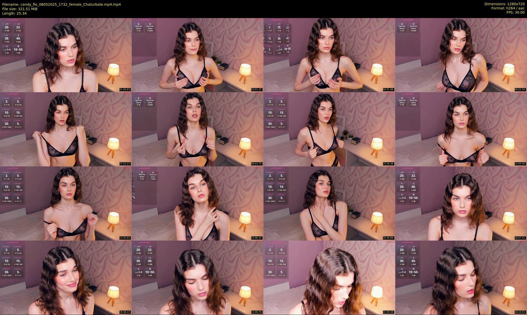 candy_flo — 26 minute Chaturbate female cam show recording, 720p, May 8, 2025