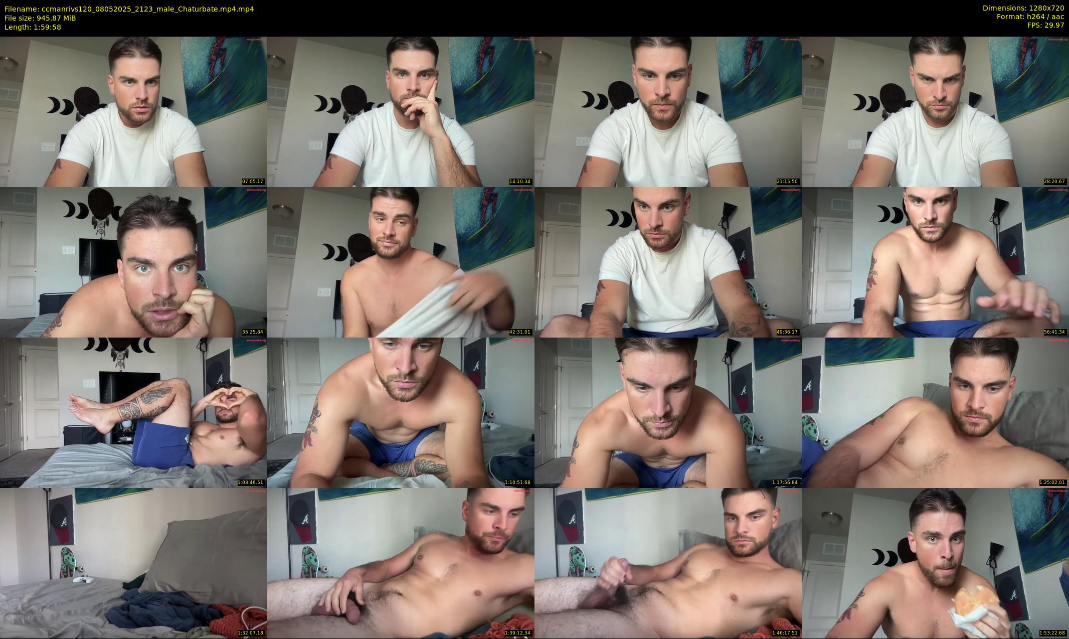 ccmanrivs120 — 120 minute Chaturbate male cam show recording, 720p, May 8, 2025