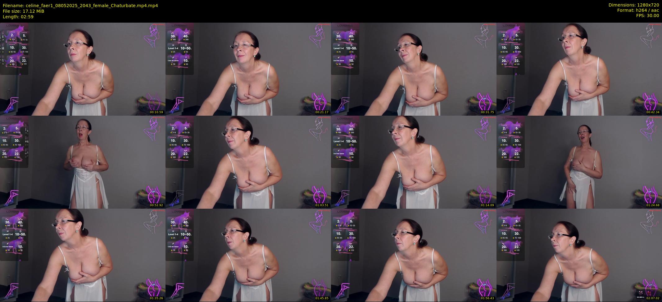 celine_faer1 — 3 minute Chaturbate female cam show recording, 720p, May 8, 2025