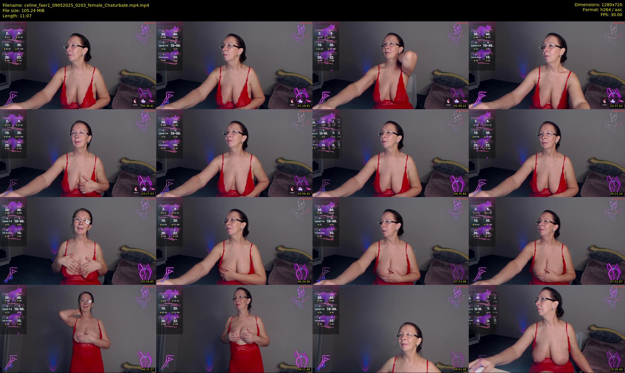 celine_faer1 — 12 minute Chaturbate female cam show recording, 720p, May 9, 2025