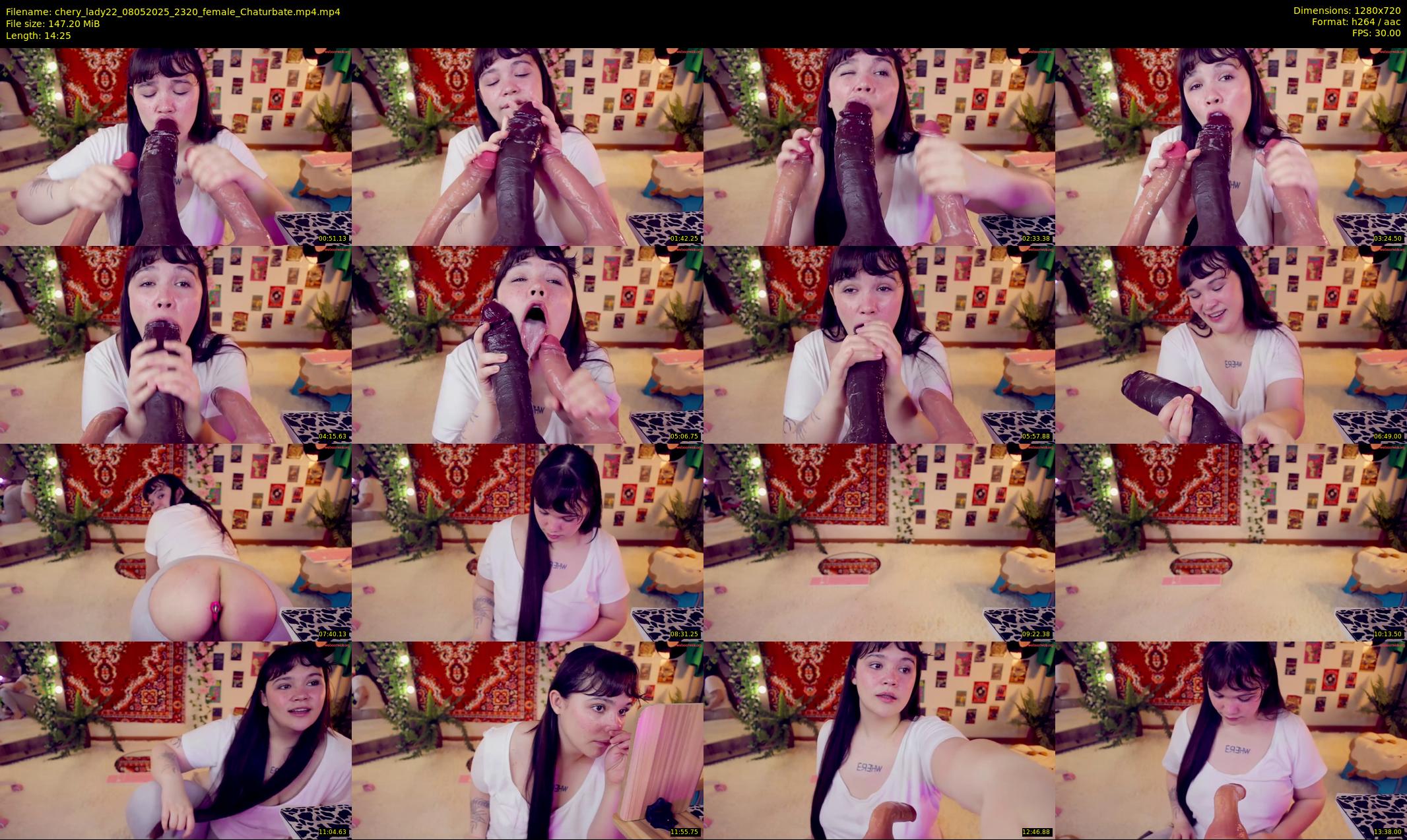chery_lady22 — 15 minute Chaturbate female cam show recording, 720p, May 8, 2025