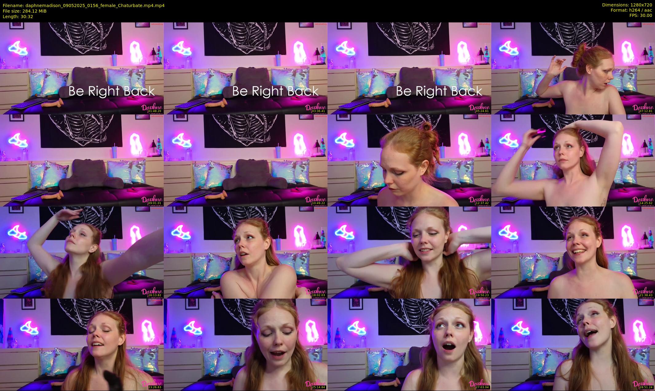 daphnemadison — 31 minute Chaturbate couple cam show recording, 720p, May 9, 2025