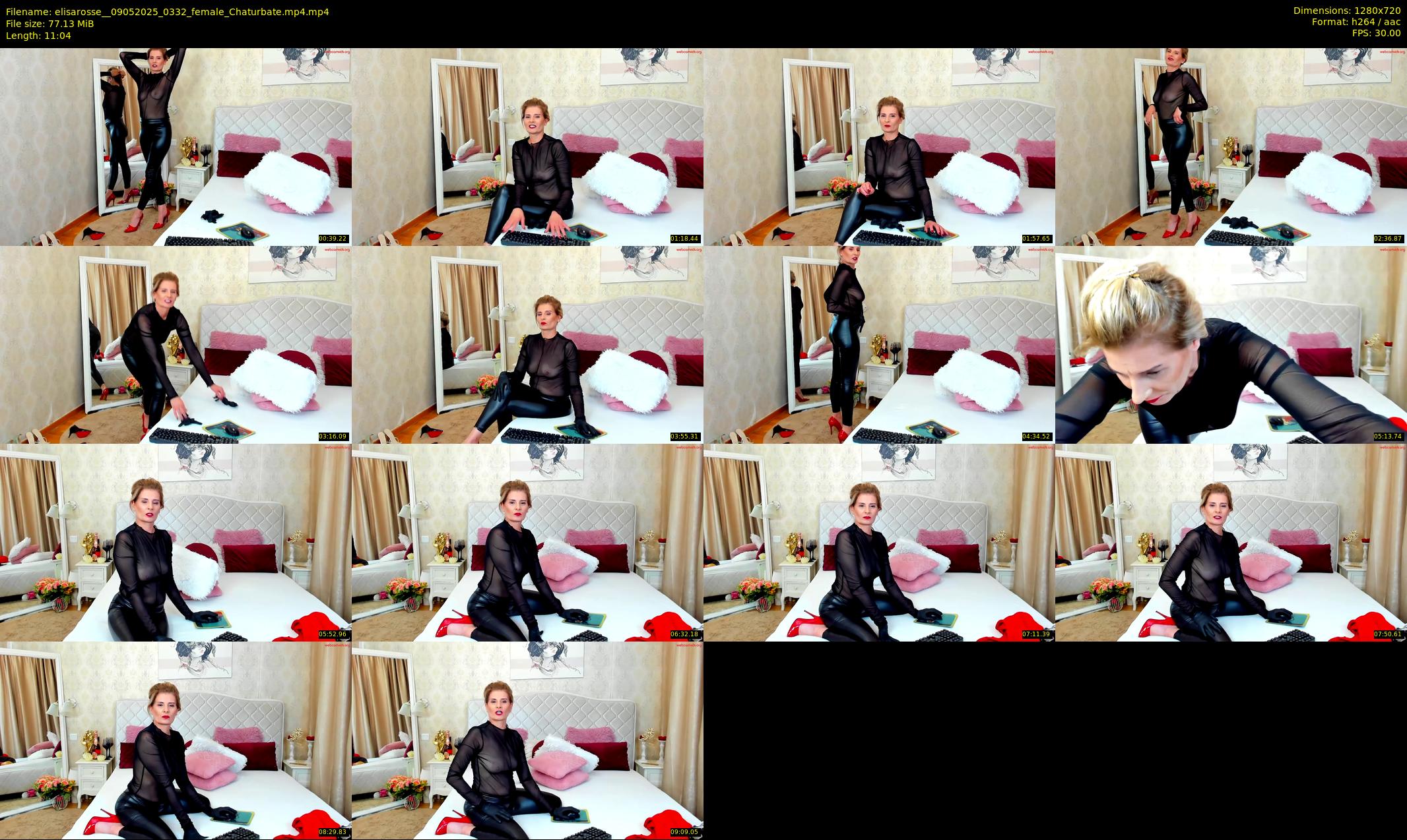 elisarosse_ — 12 minute Chaturbate female cam show recording, 720p, May 9, 2025