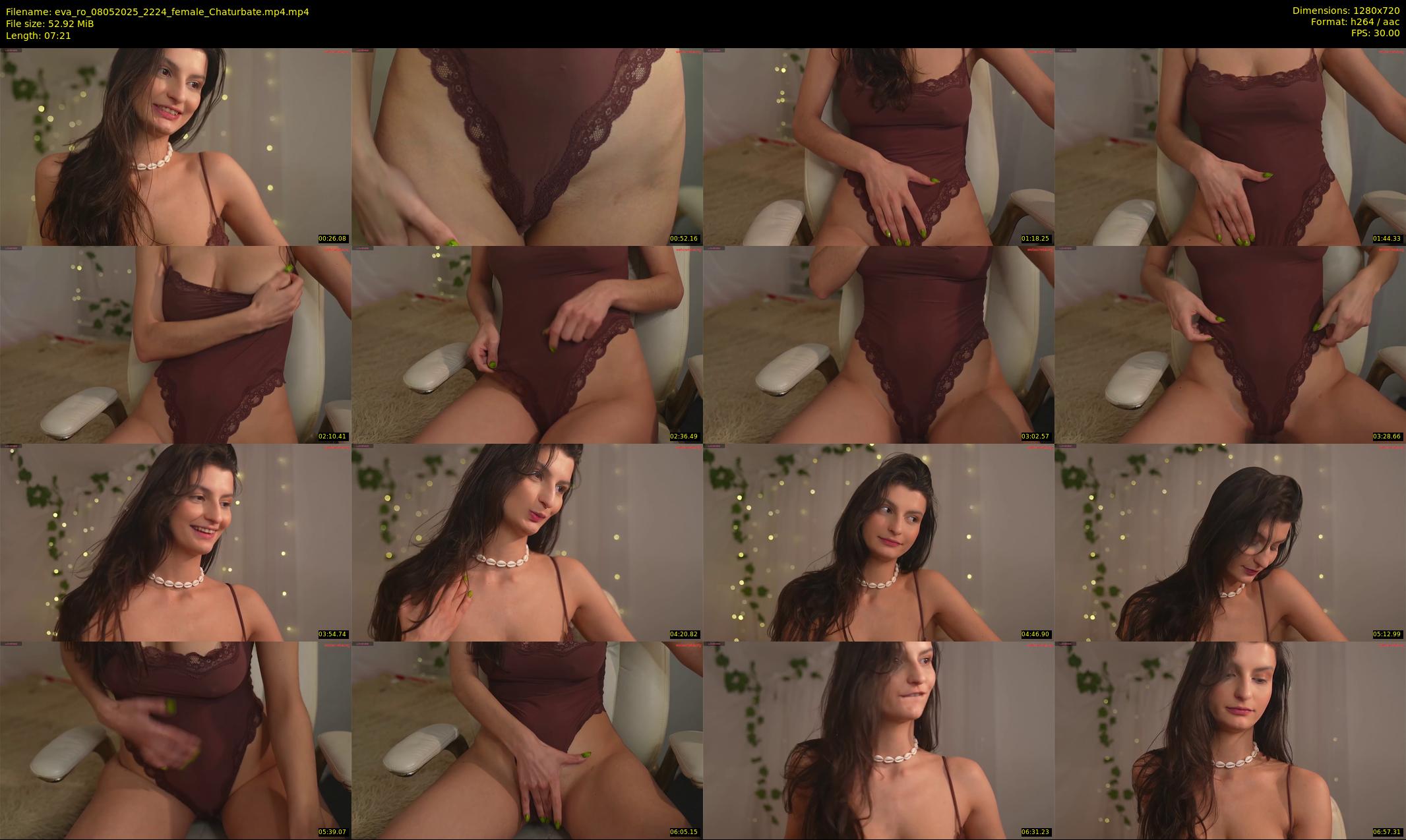 eva_ro — 8 minute Chaturbate female cam show recording, 720p, May 8, 2025
