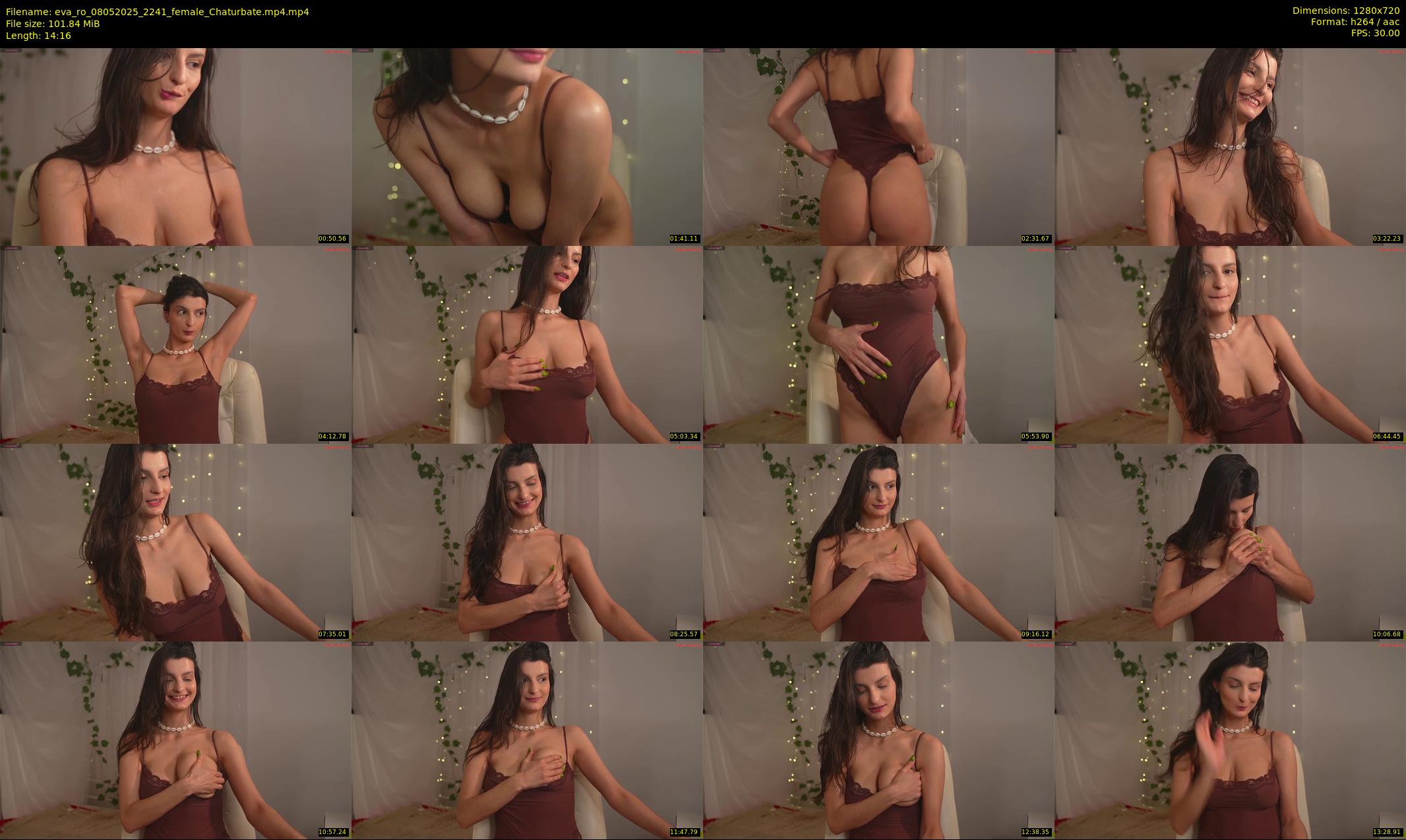 eva_ro — 15 minute Chaturbate female cam show recording, 720p, May 8, 2025