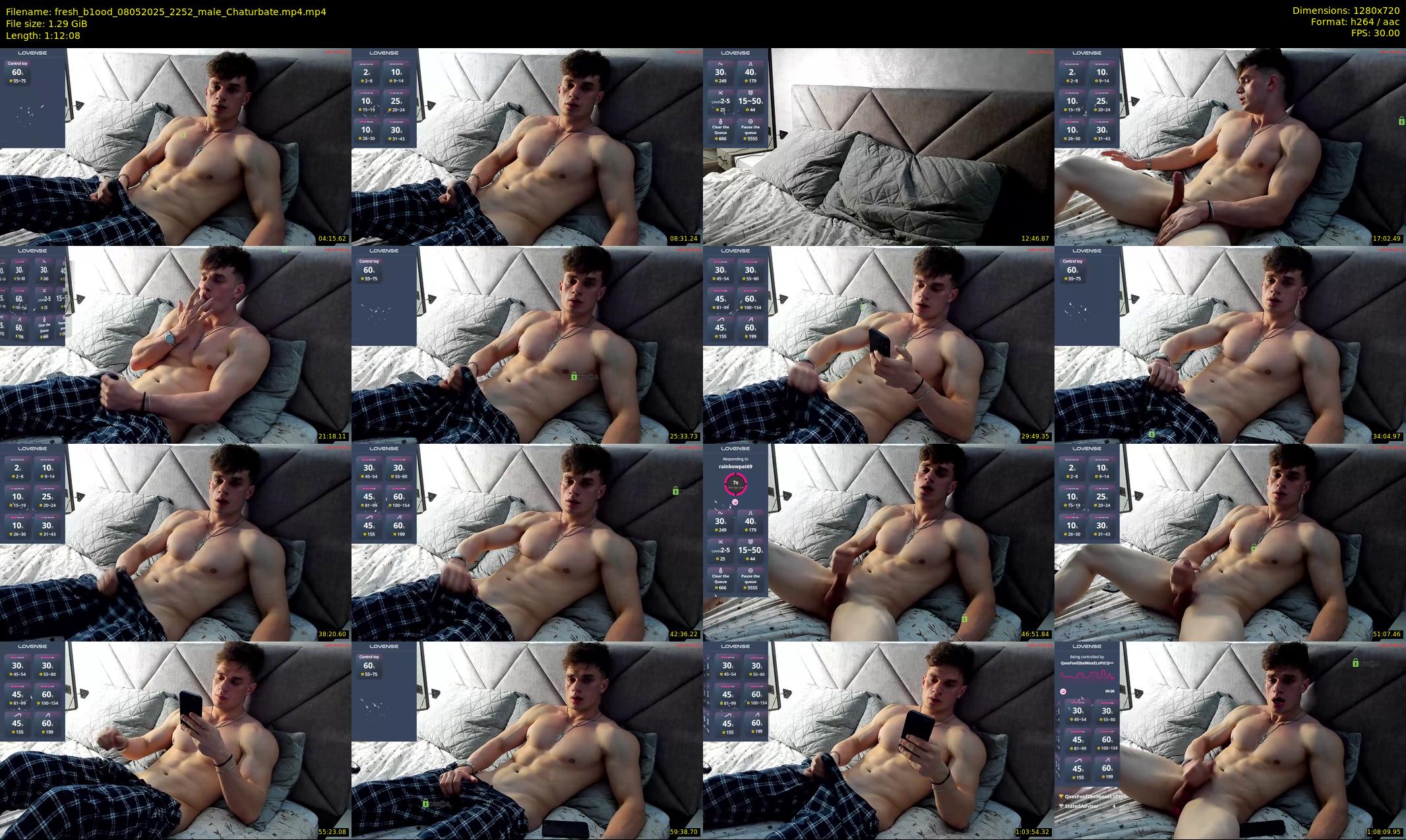 fresh_b1ood — 73 minute Chaturbate male cam show recording, 720p, May 8, 2025