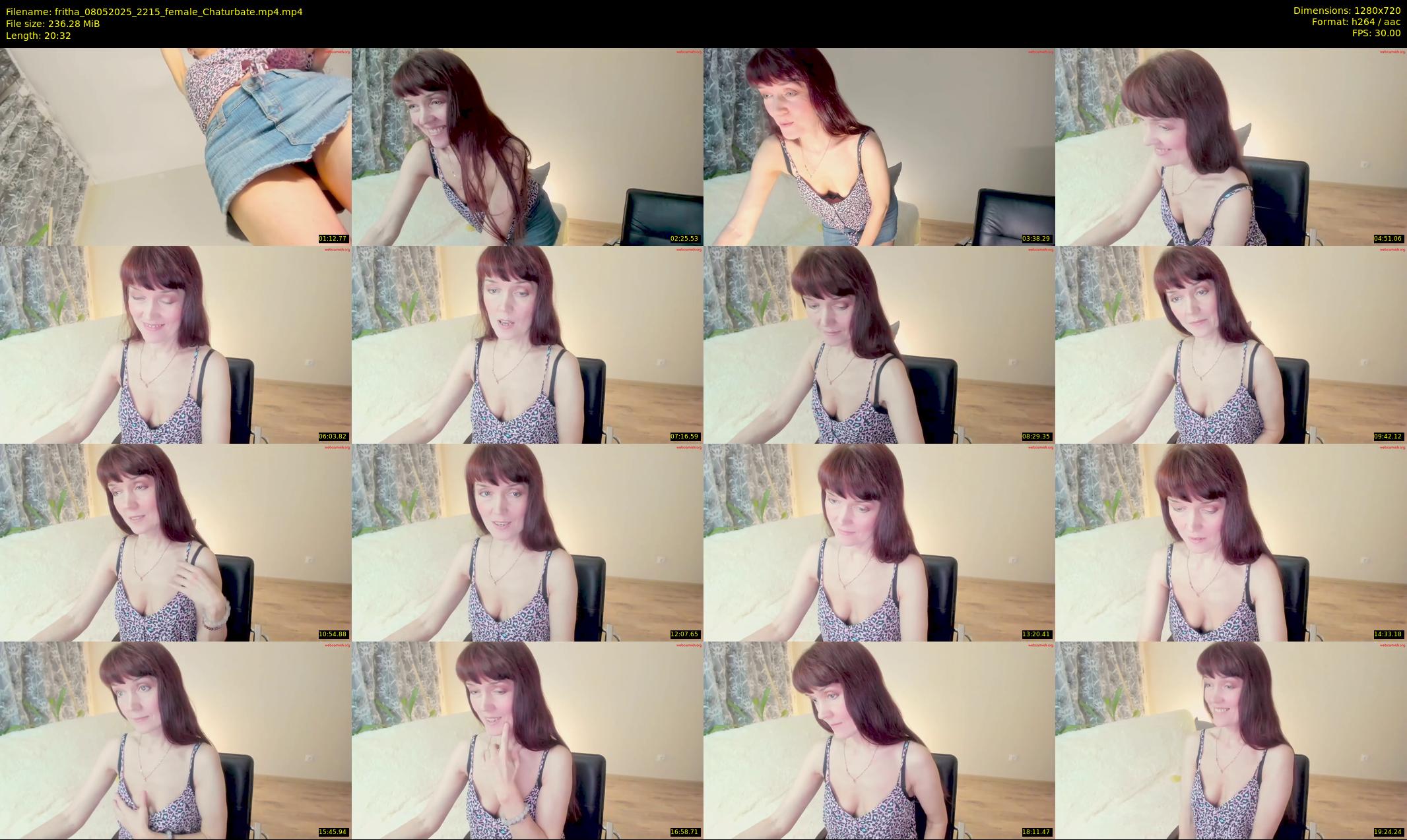fritha — 21 minute Chaturbate female cam show recording, 720p, May 8, 2025