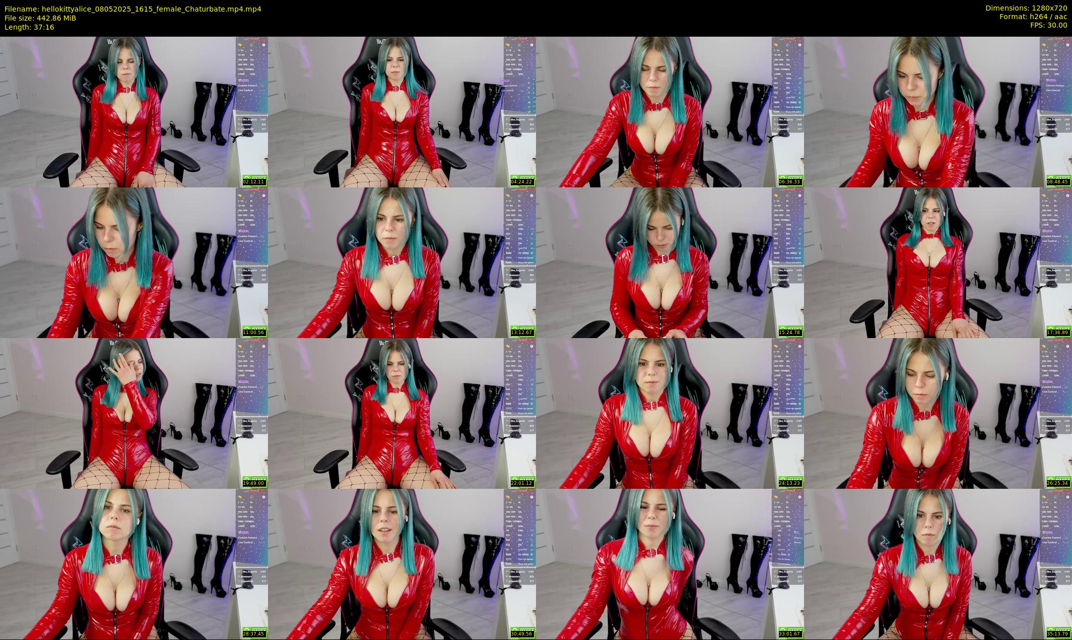hellokittyalice — 38 minute Chaturbate female cam show recording, 720p, May 8, 2025