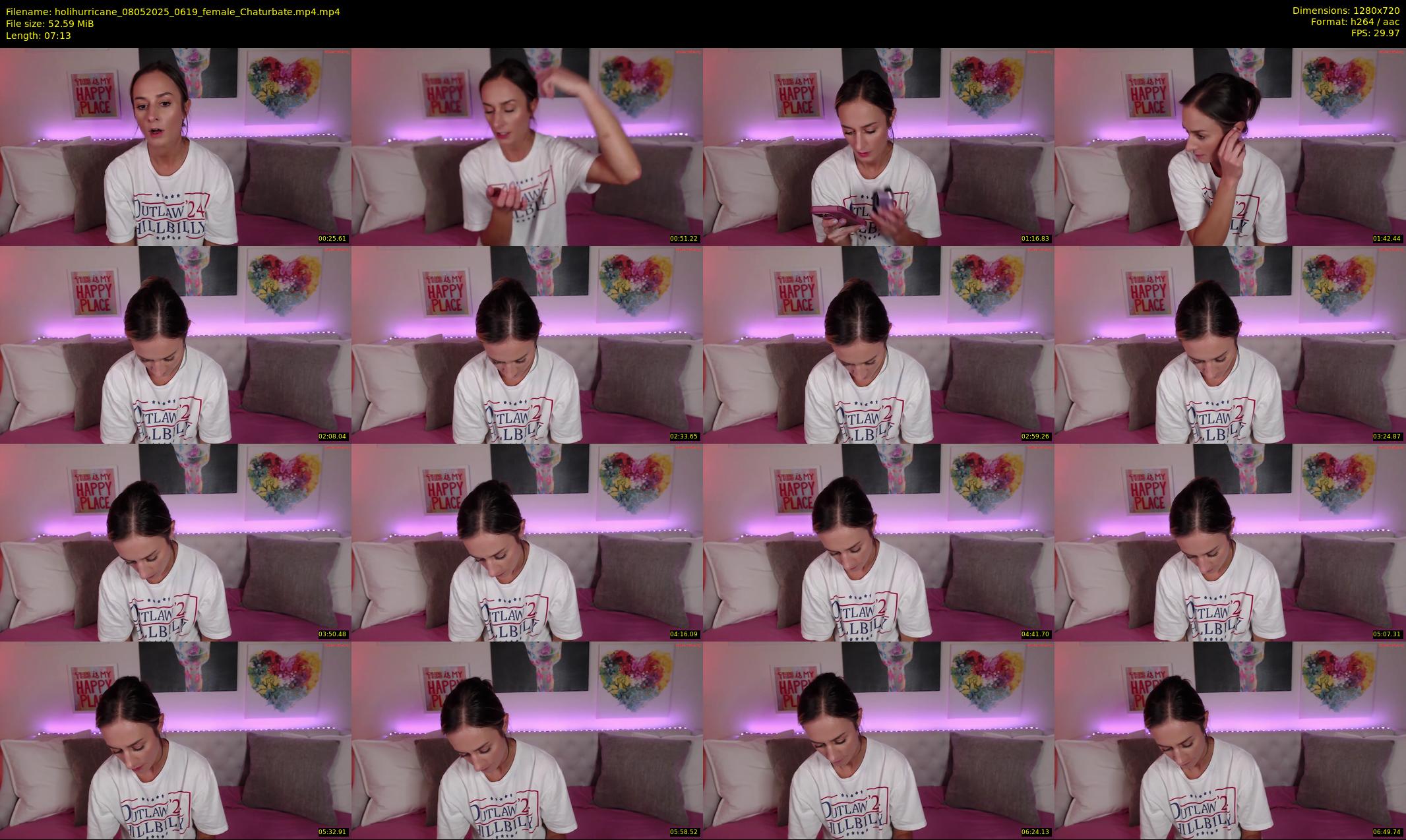 holihurricane — 8 minute Chaturbate female cam show recording, 720p, May 8, 2025