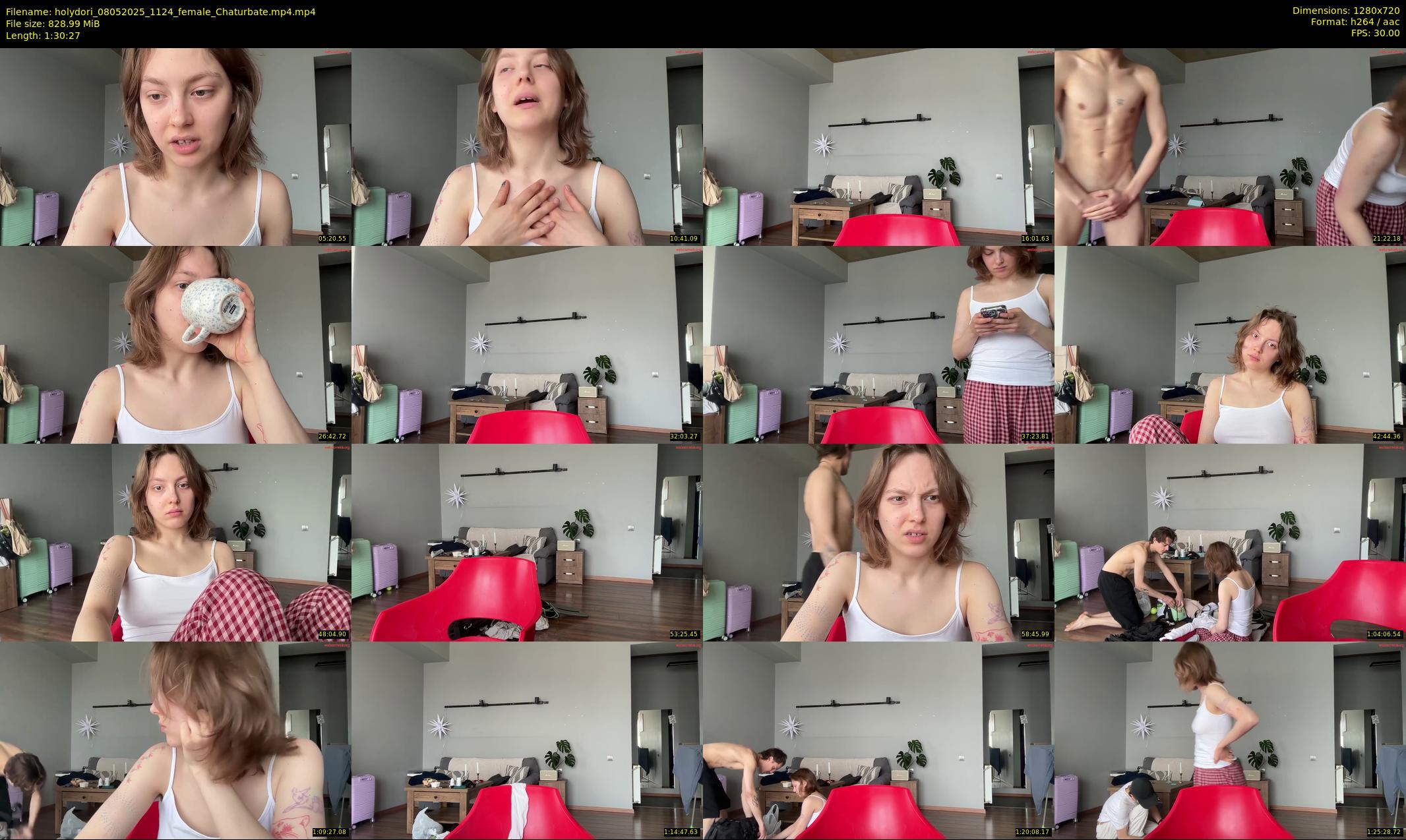 holydori — 91 minute Chaturbate female cam show recording, 720p, May 8, 2025
