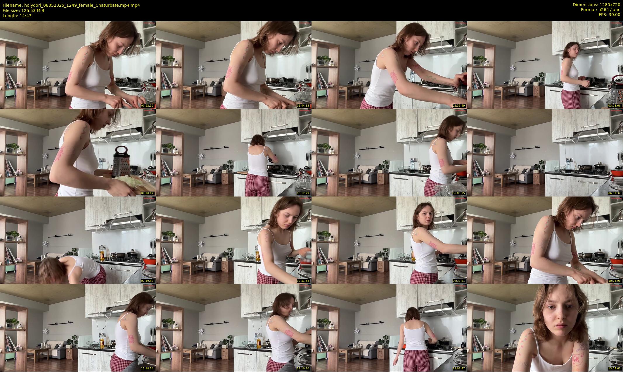 holydori — 15 minute Chaturbate female cam show recording, 720p, May 8, 2025