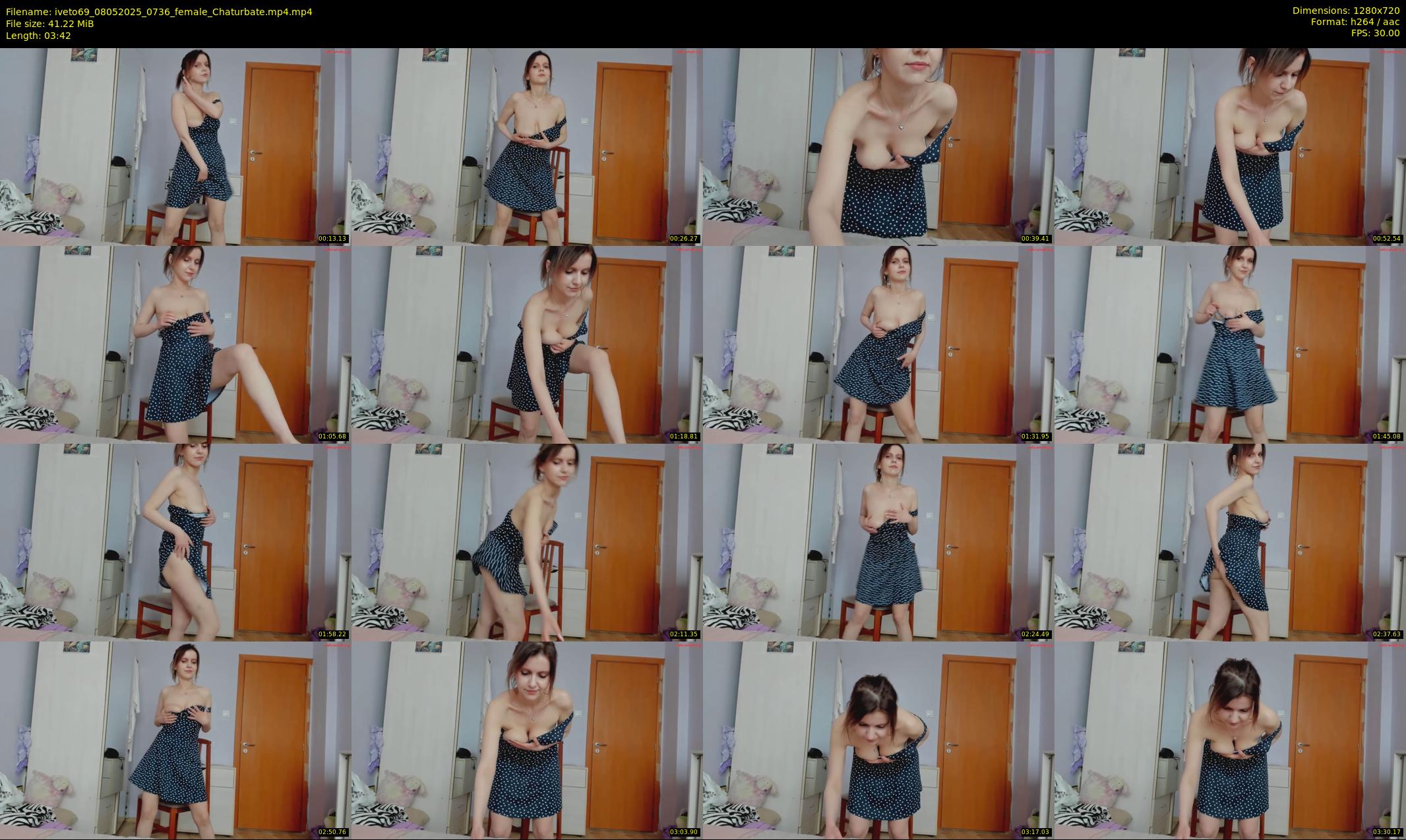 iveto69 — 4 minute Chaturbate female cam show recording, 720p, May 8, 2025