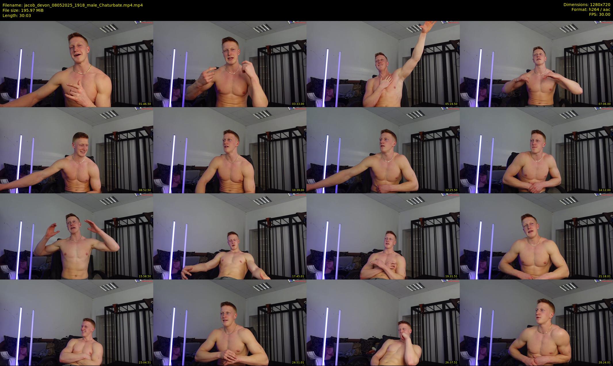 jacob_devon — 31 minute Chaturbate male cam show recording, 720p, May 8, 2025