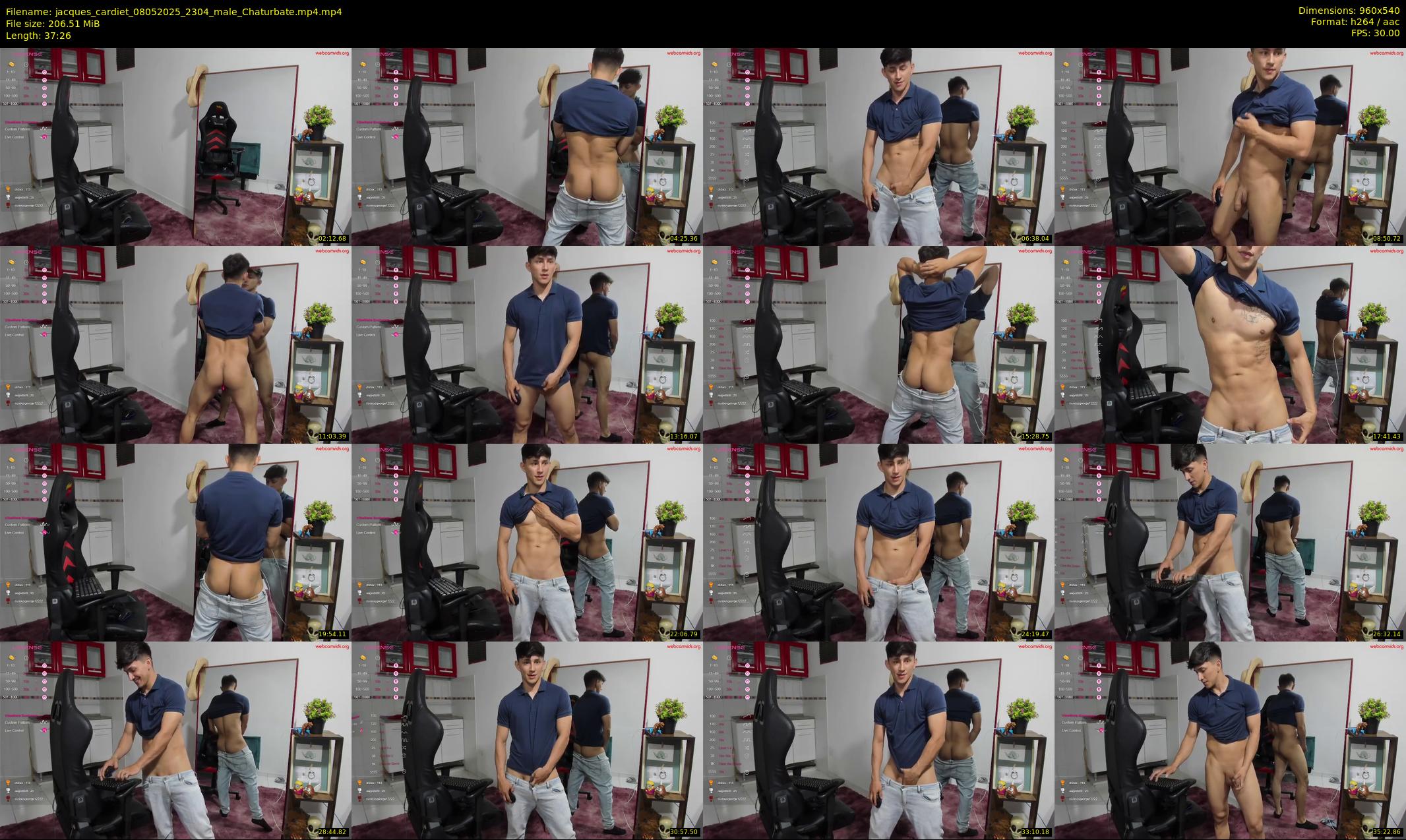 jacques_cardiet — 38 minute Chaturbate male cam show recording, 480p, May 8, 2025