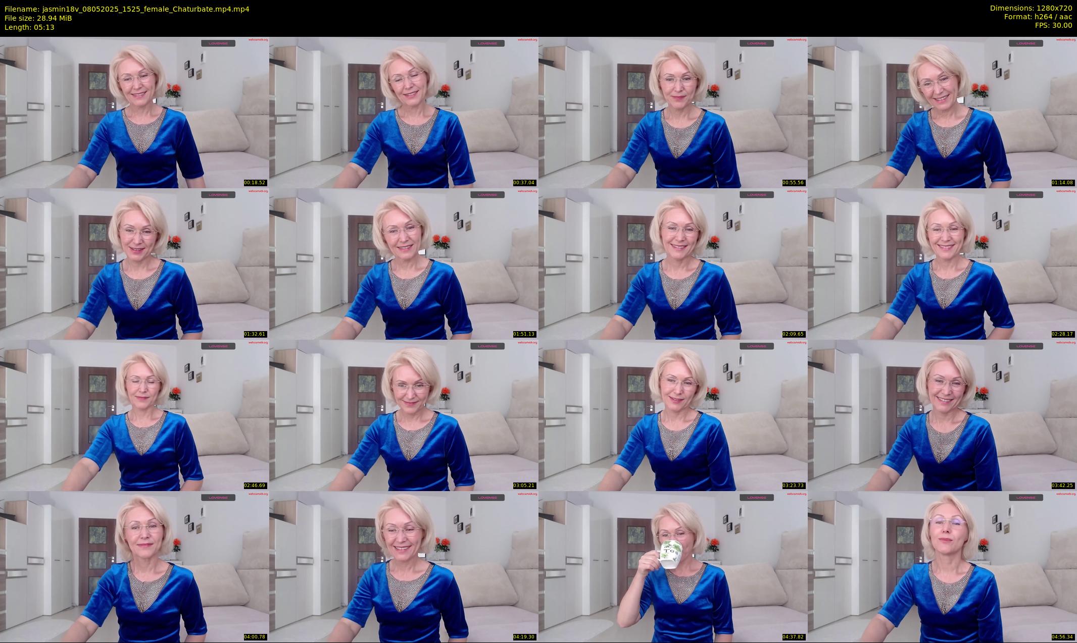 jasmin18v — 6 minute Chaturbate female cam show recording, 720p, May 8, 2025