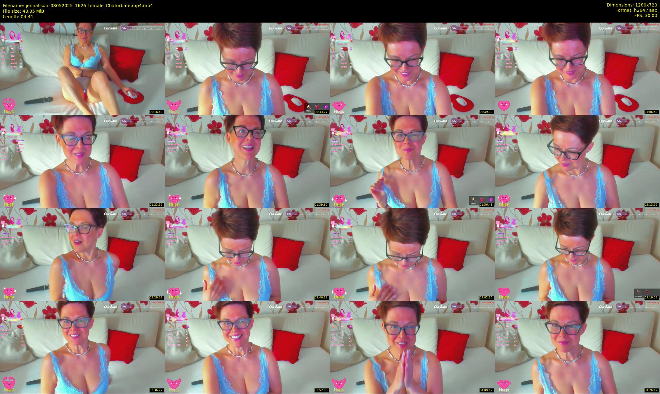 jennalison — 5 minute Chaturbate female cam show recording, 720p, May 8, 2025