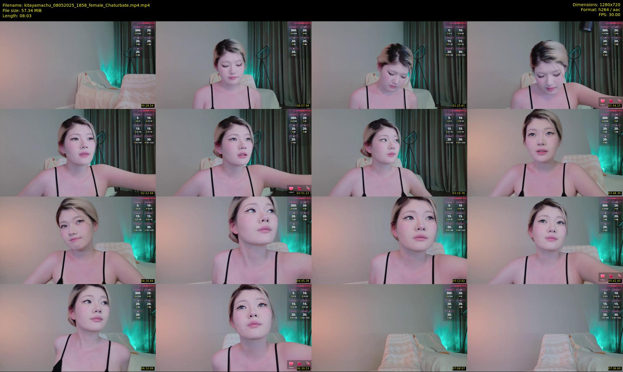 kitayamachu — 9 minute Chaturbate female cam show recording, 720p, May 8, 2025