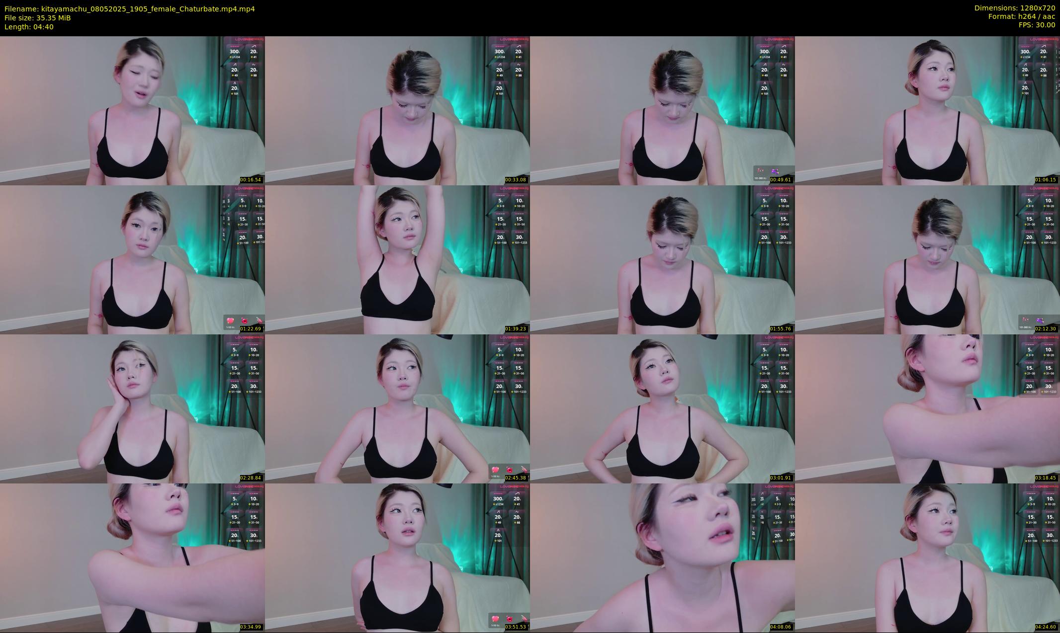 kitayamachu — 5 minute Chaturbate female cam show recording, 720p, May 8, 2025