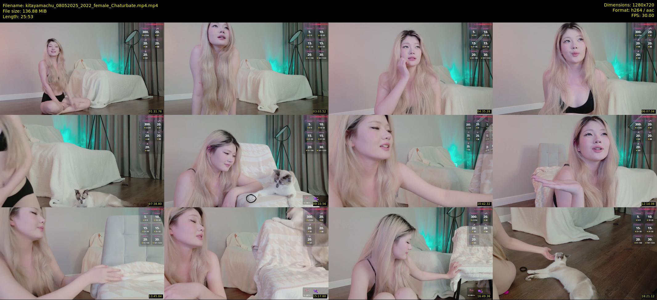 kitayamachu — 26 minute Chaturbate female cam show recording, 720p, May 8, 2025