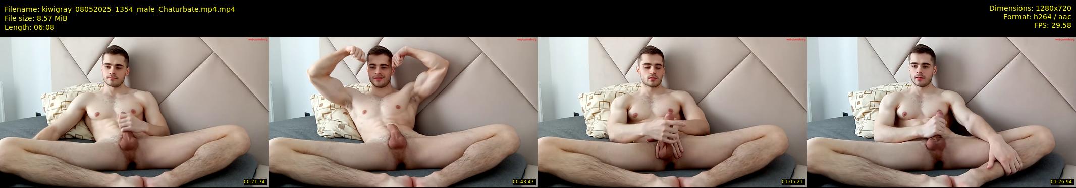 kiwigray — 7 minute Chaturbate male cam show recording, 720p, May 8, 2025