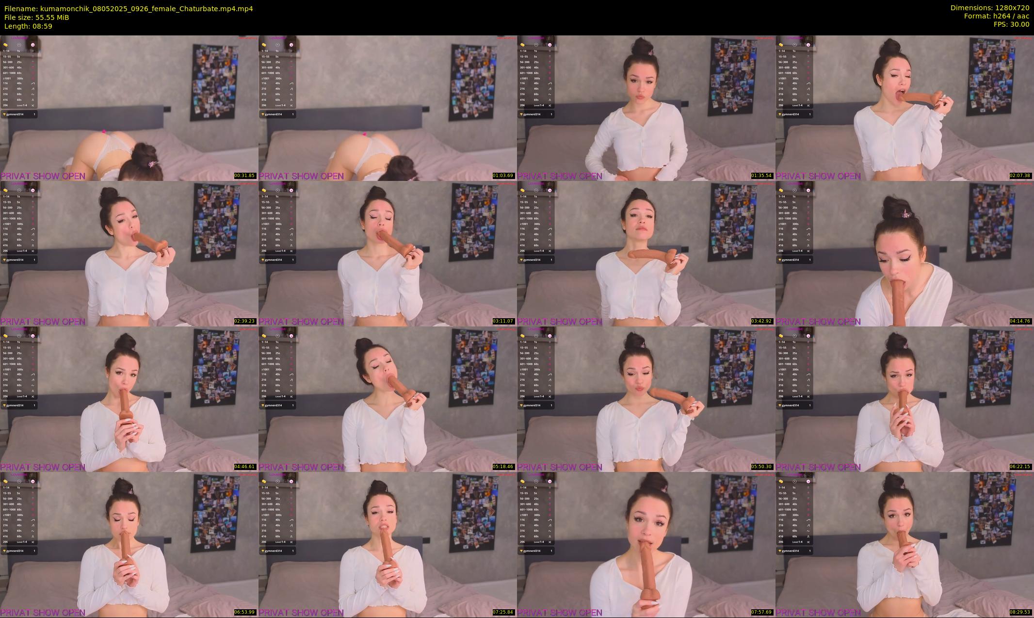 kumamonchik — 9 minute Chaturbate couple cam show recording, 720p, May 8, 2025