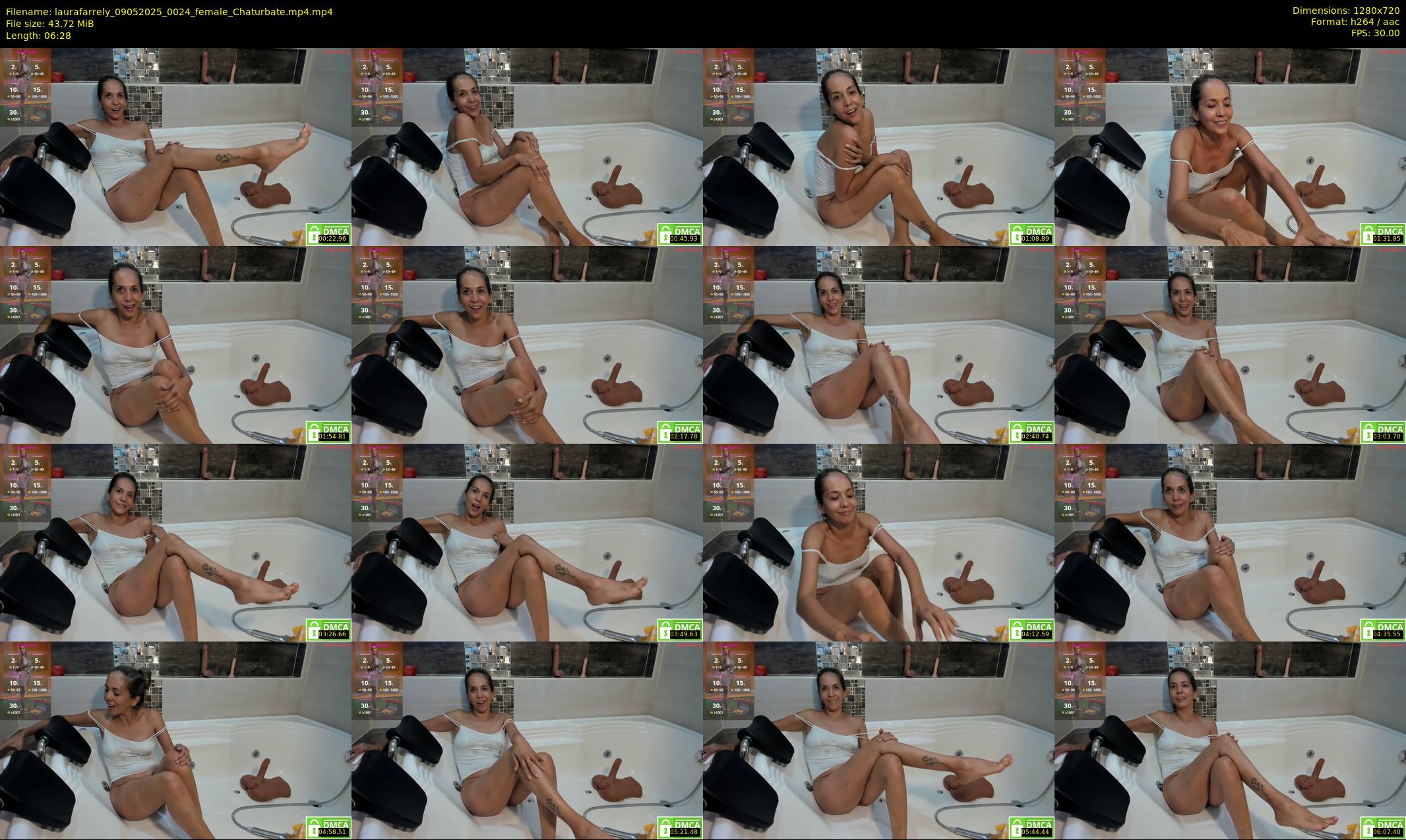 laurafarrely — 7 minute Chaturbate female cam show recording, 720p, May 9, 2025