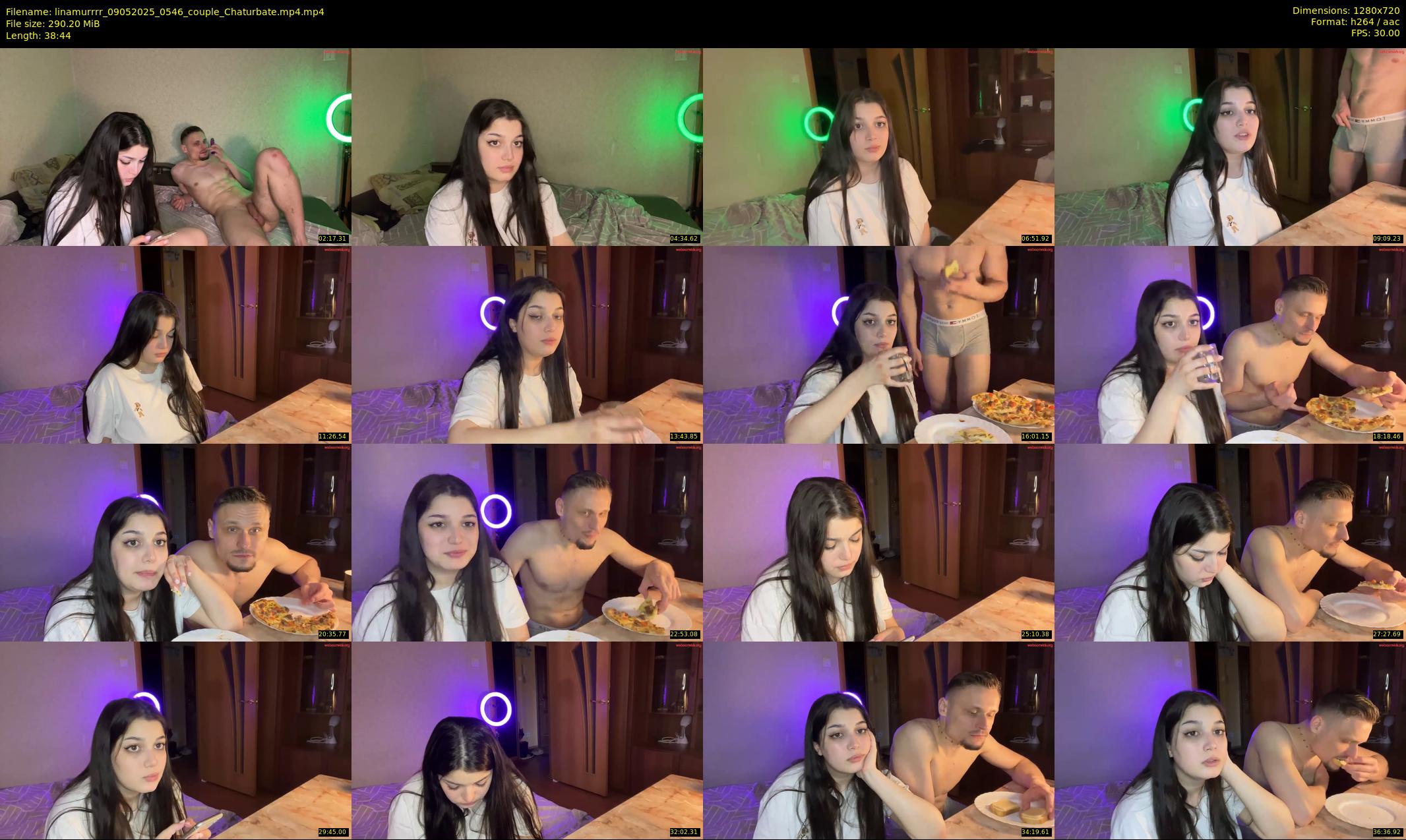 linamurrrr — 39 minute Chaturbate couple cam show recording, 720p, May 9, 2025