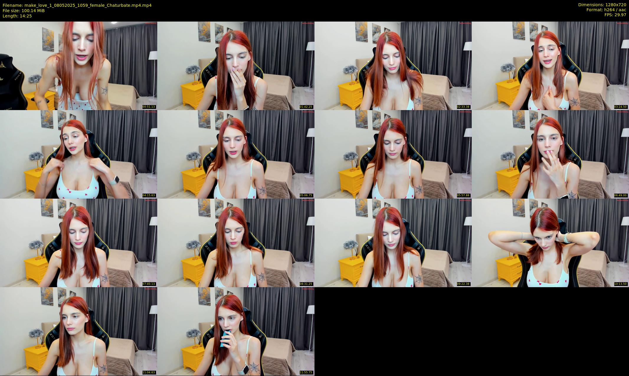 make_love_1 — 15 minute Chaturbate female cam show recording, 720p, May 8, 2025