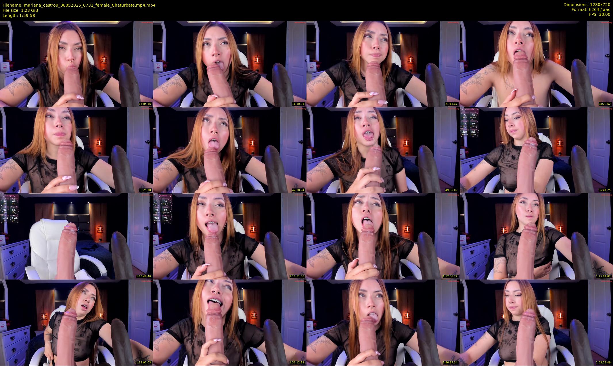 mariana_castro9 — 120 minute Chaturbate female cam show recording, 720p, May 8, 2025